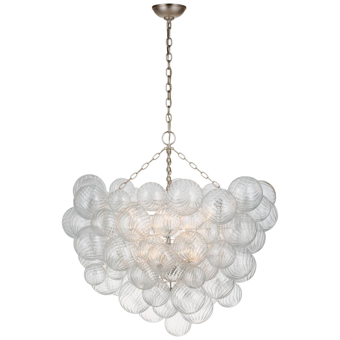 Julie Neill Talia 38 Inch 12 Light LED Chandelier by Visual Comfort Signature Collection