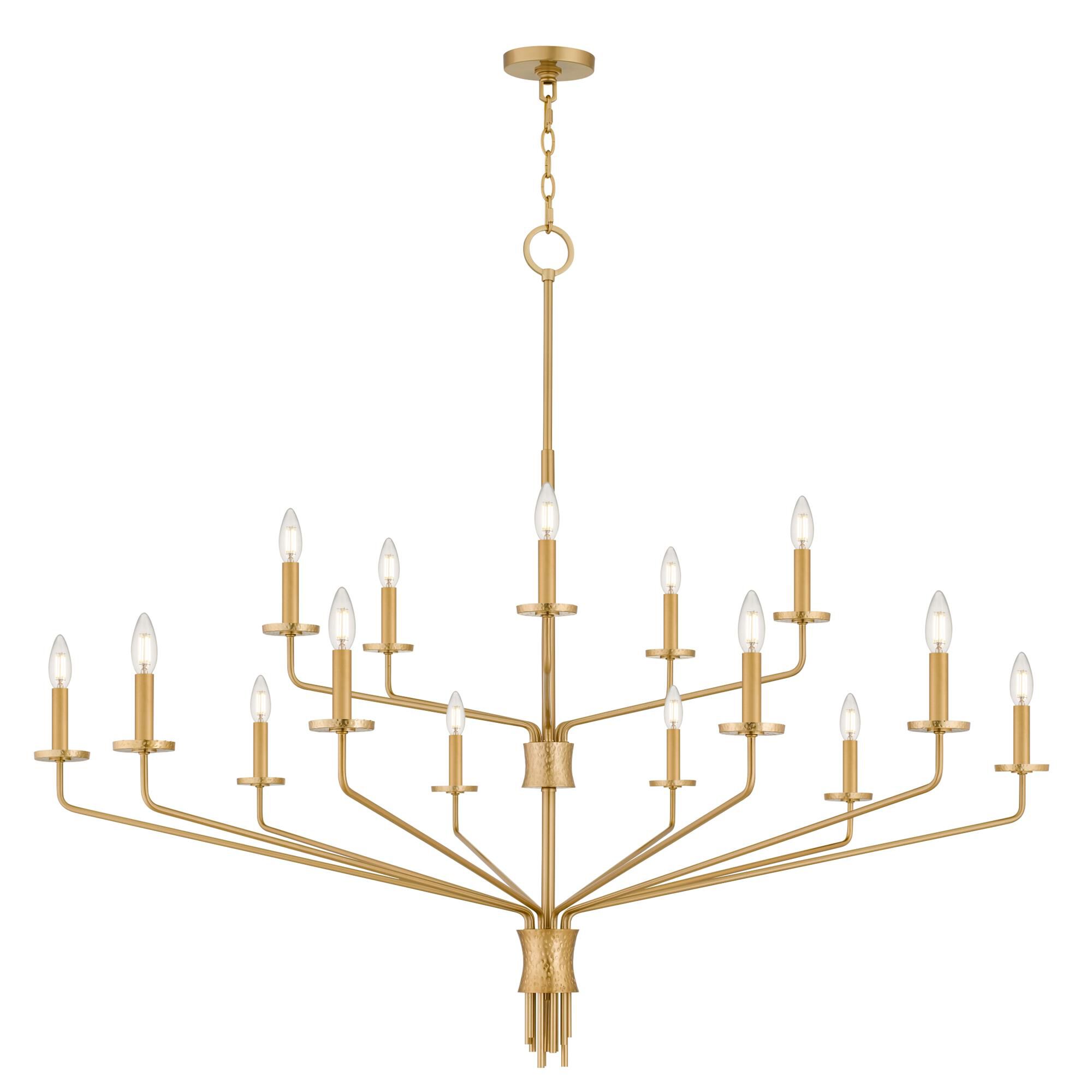 Shown in Brushed Gold finish
