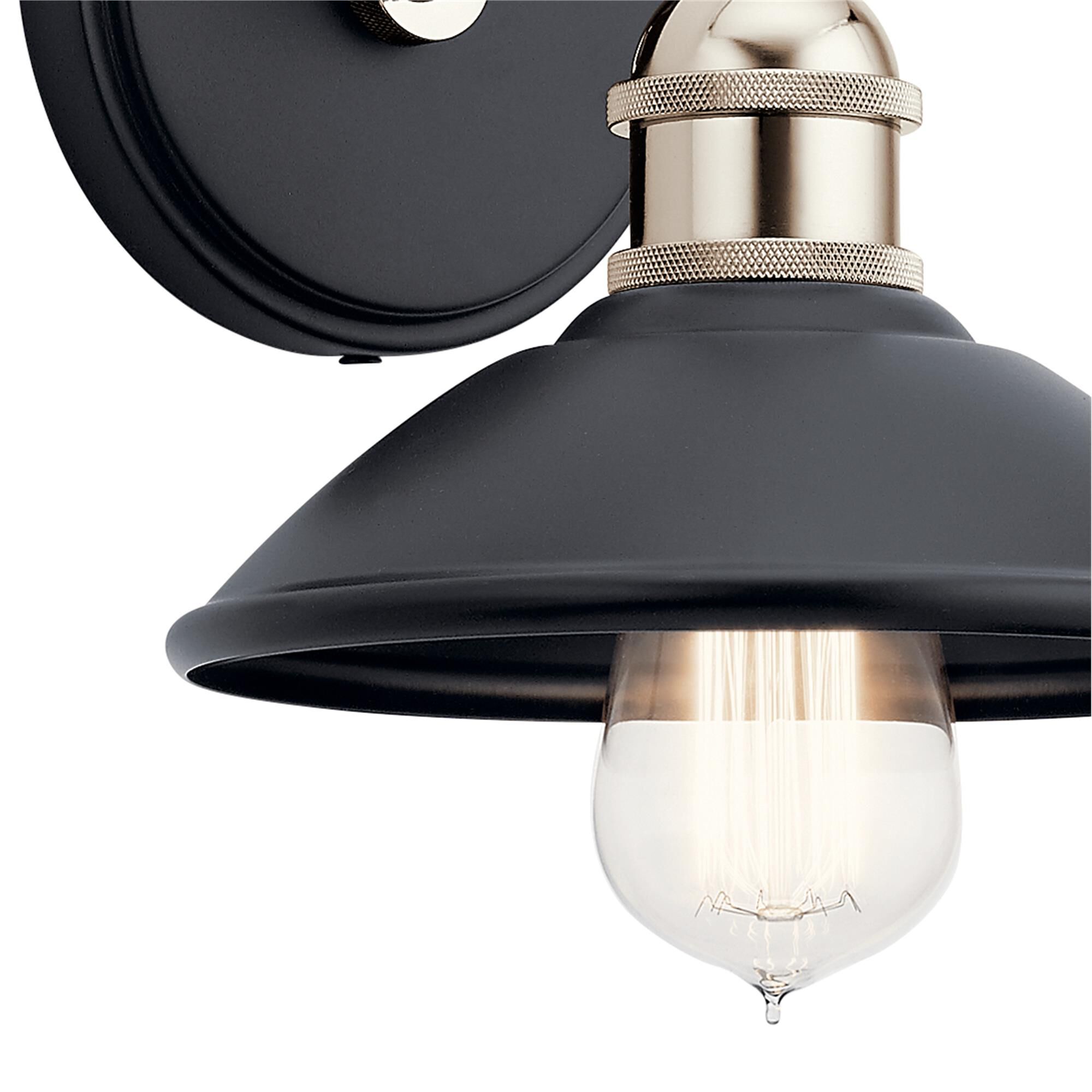 Shown in Black finish