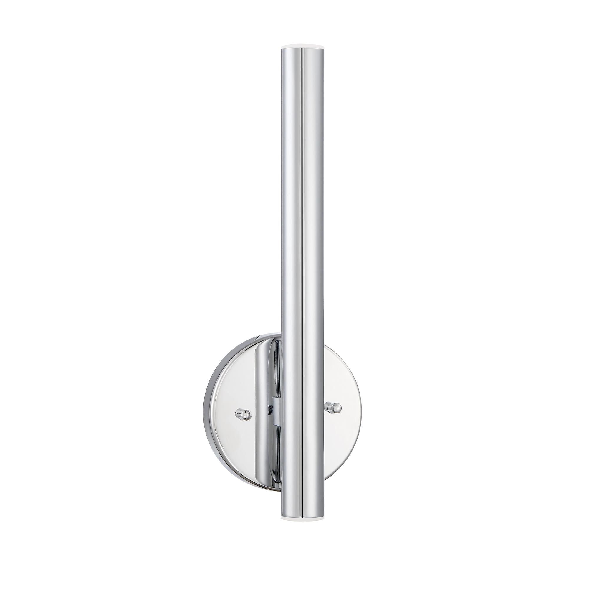 Shown in Chrome finish and Steel glass and Steel shade