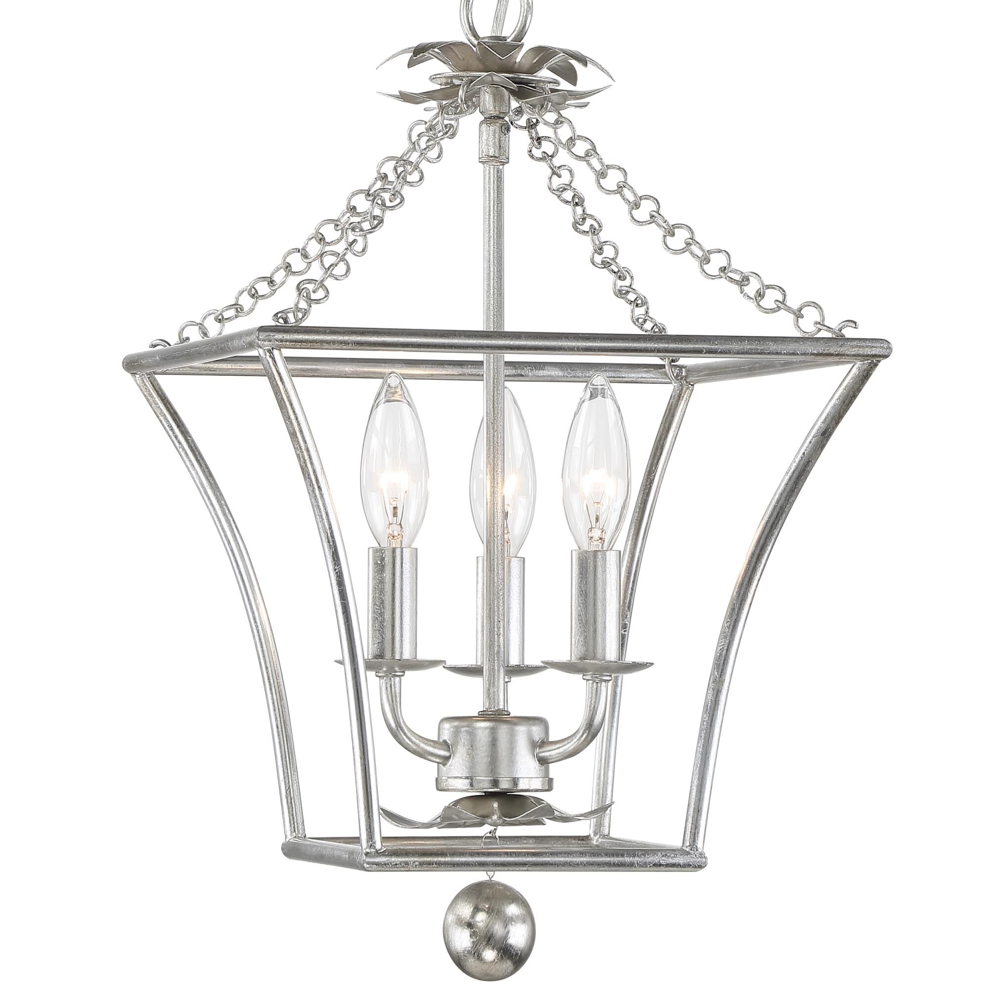 Shown in Antique Silver finish