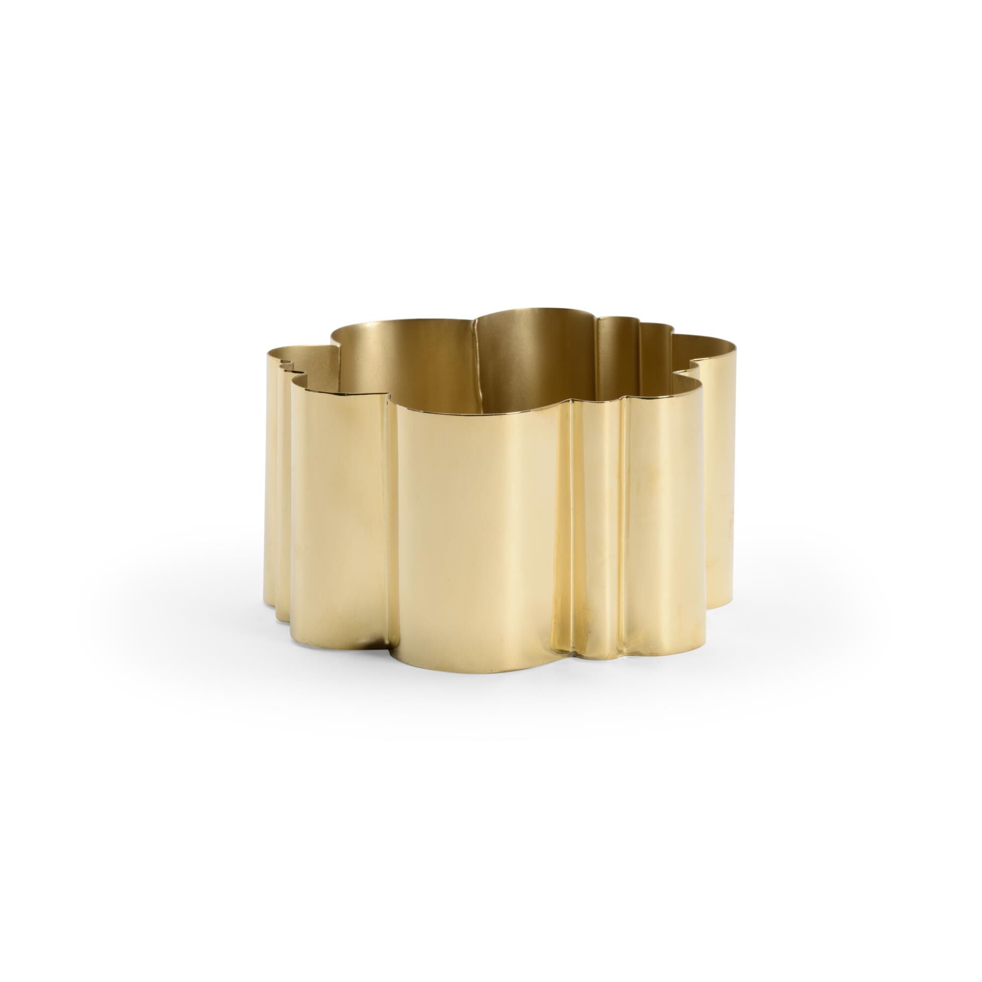 Shown in Matte/Polished Brass finish