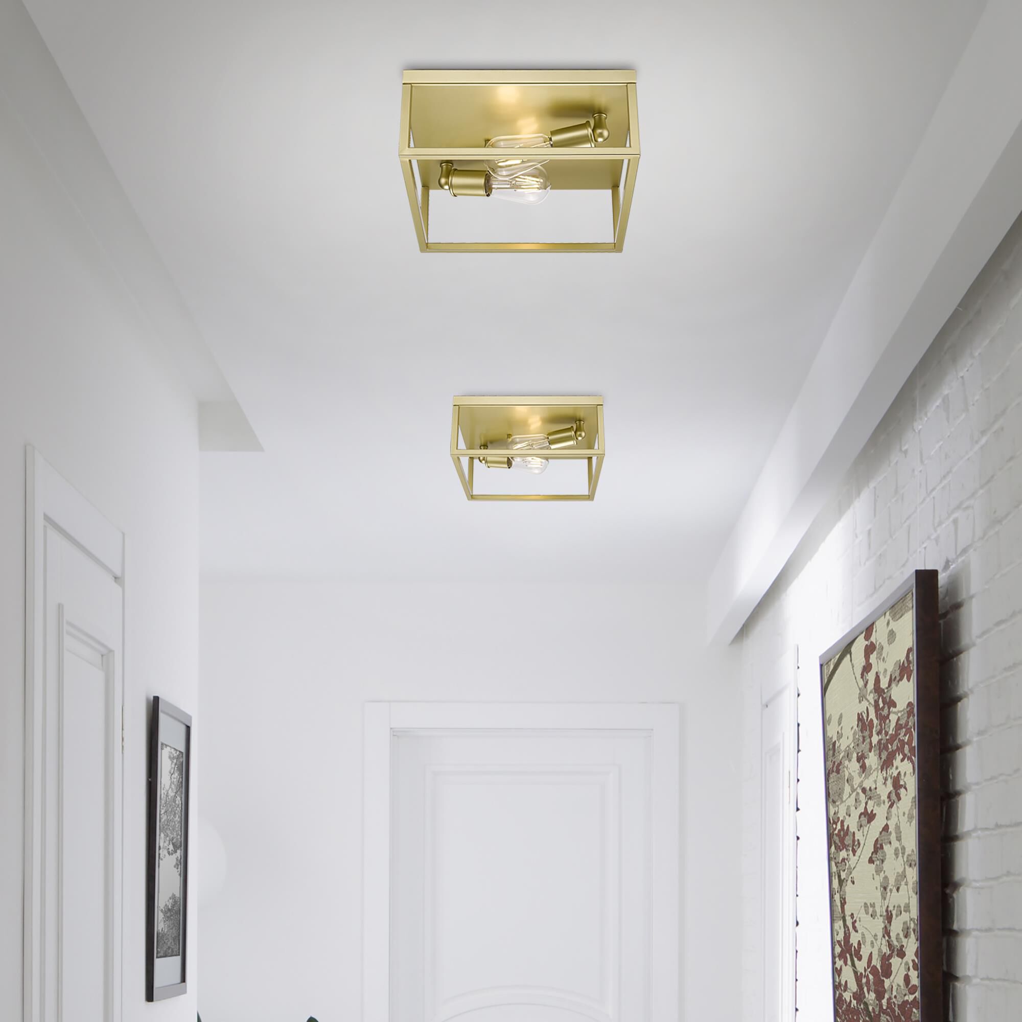 Wesson Flush Mount by Golden Lighting