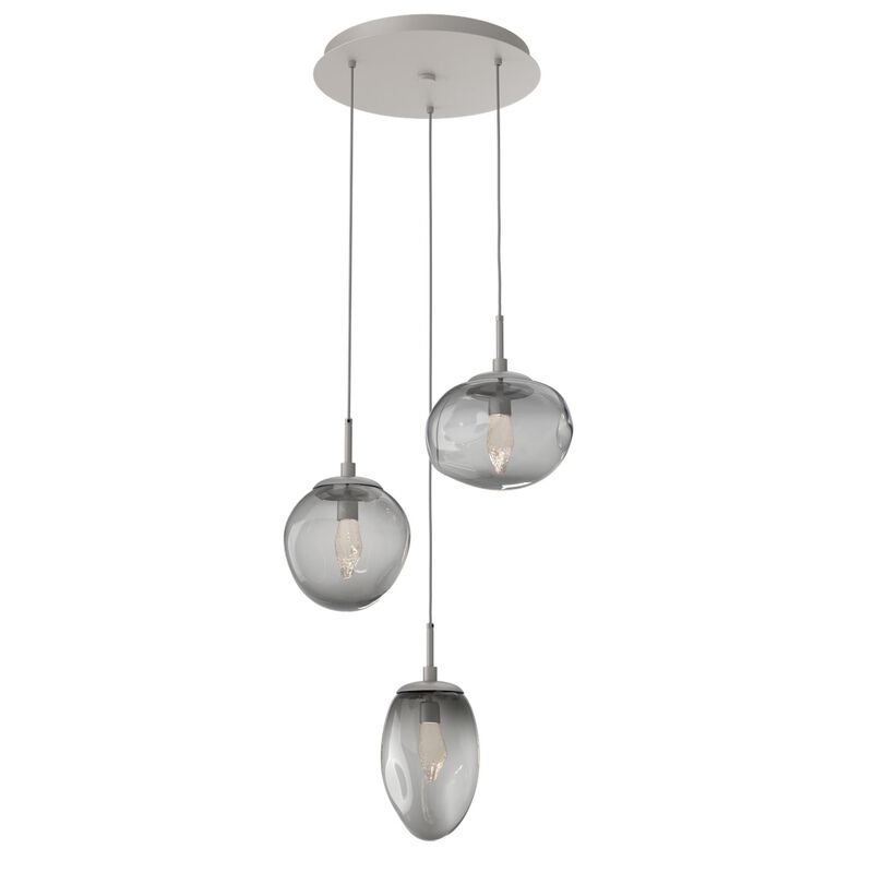 Cosmos 22 Inch 3 Light Multi Light Pendant by Hammerton Studio