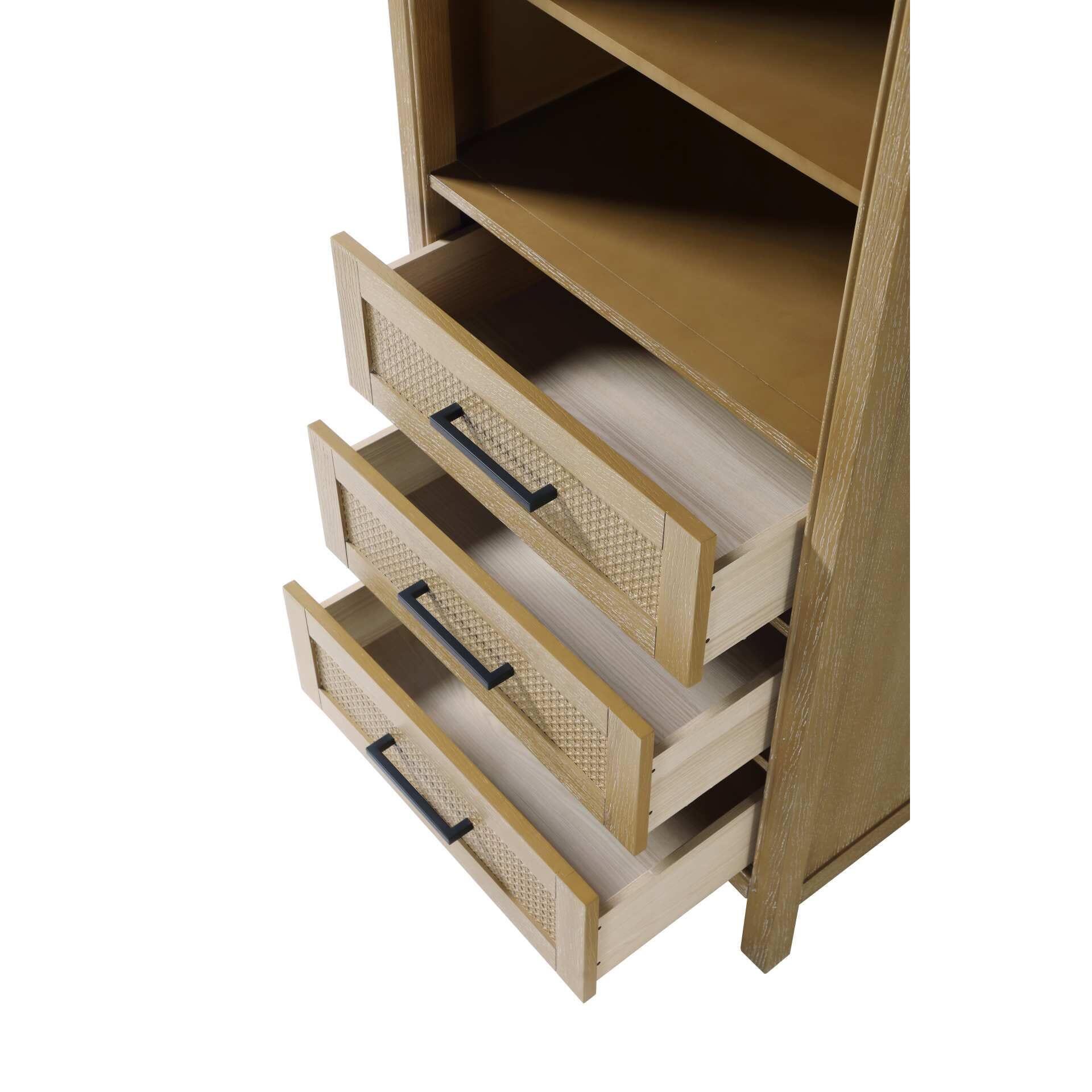 Shown in Linen Oak finish