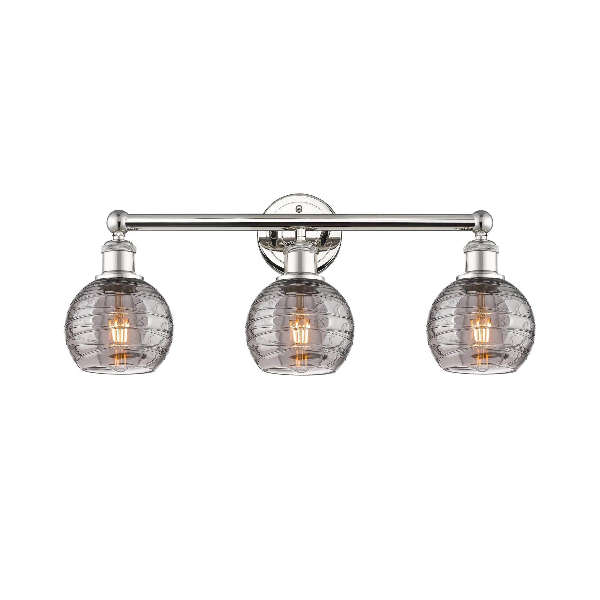 Bruno Marashlian Athens Deco Swirl 24 Inch 3 Light Bath Vanity Light by Innovations Lighting