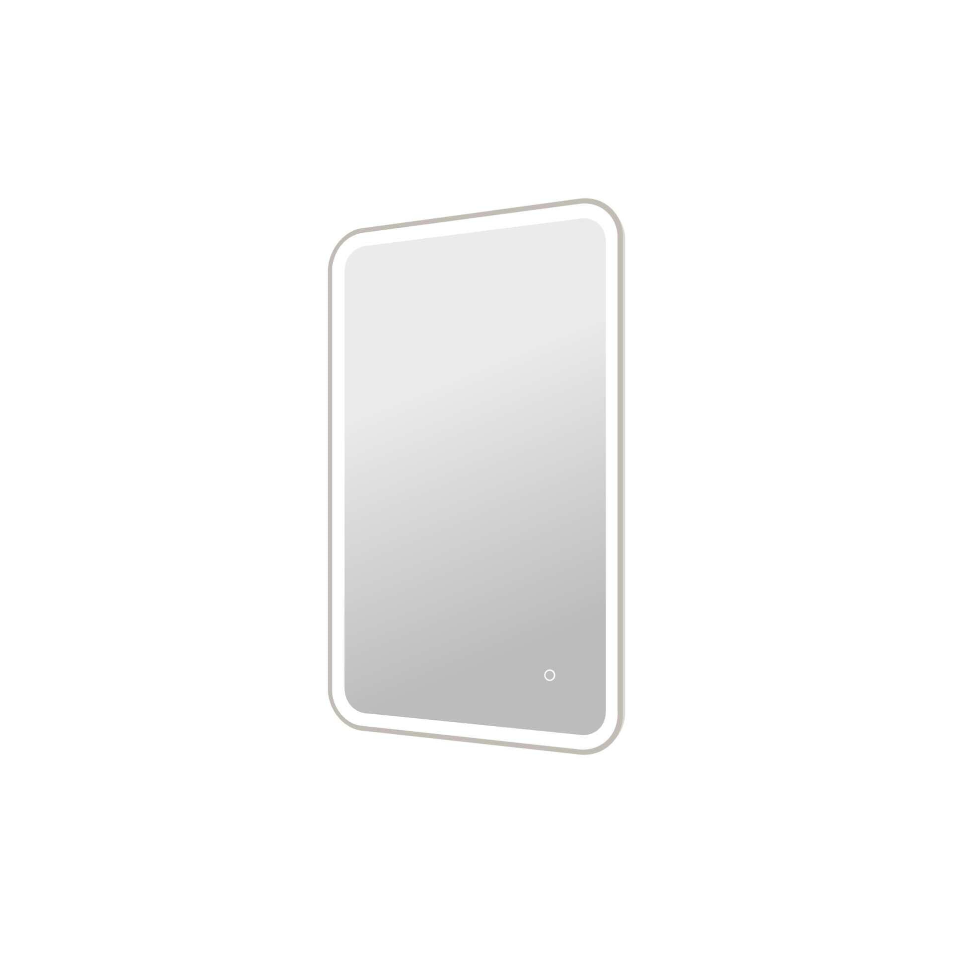 Harmoni 40 Inch Rectangular LED Lighted Mirror by Elegant Decor