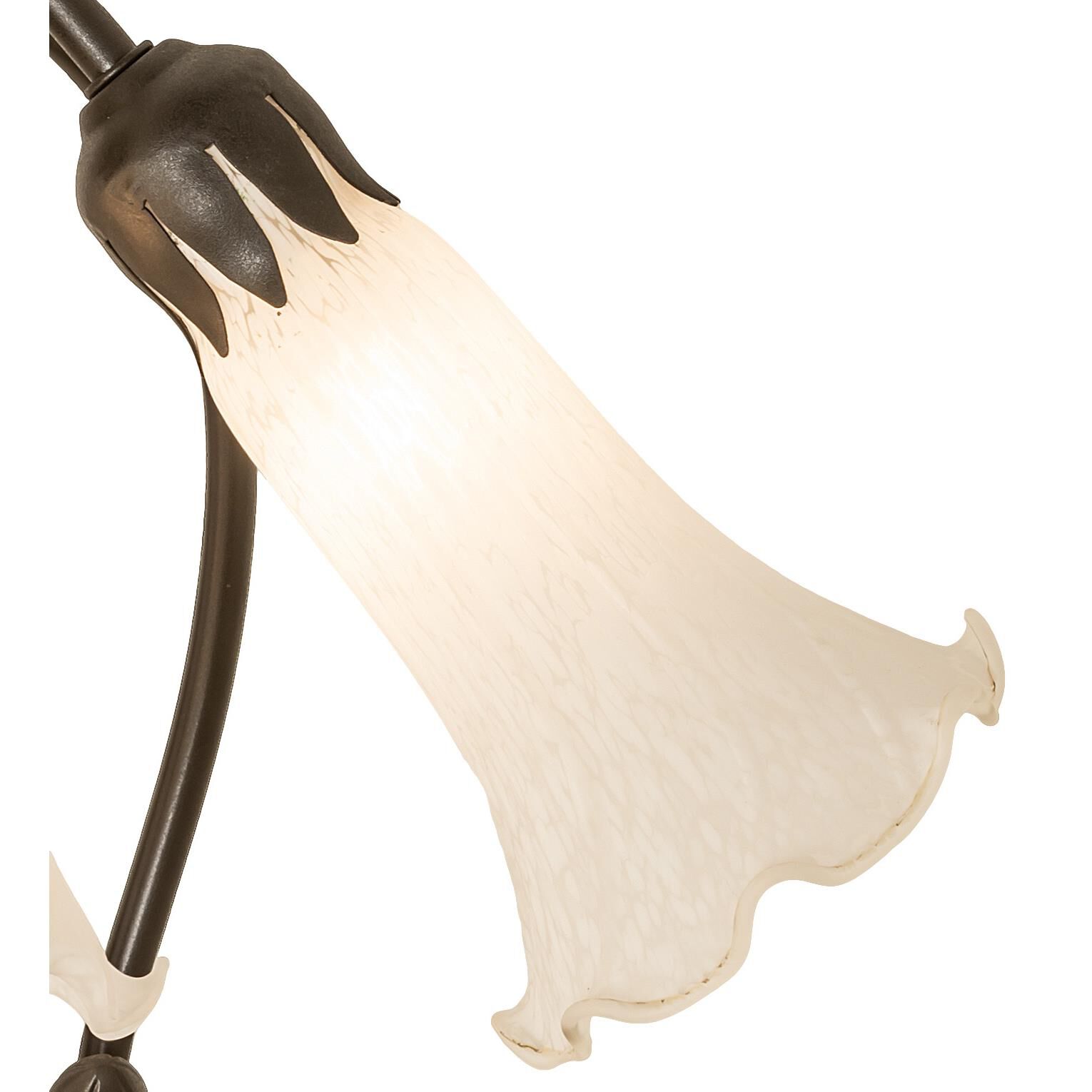 White 16 Inch Accent Lamp by Meyda Lighting