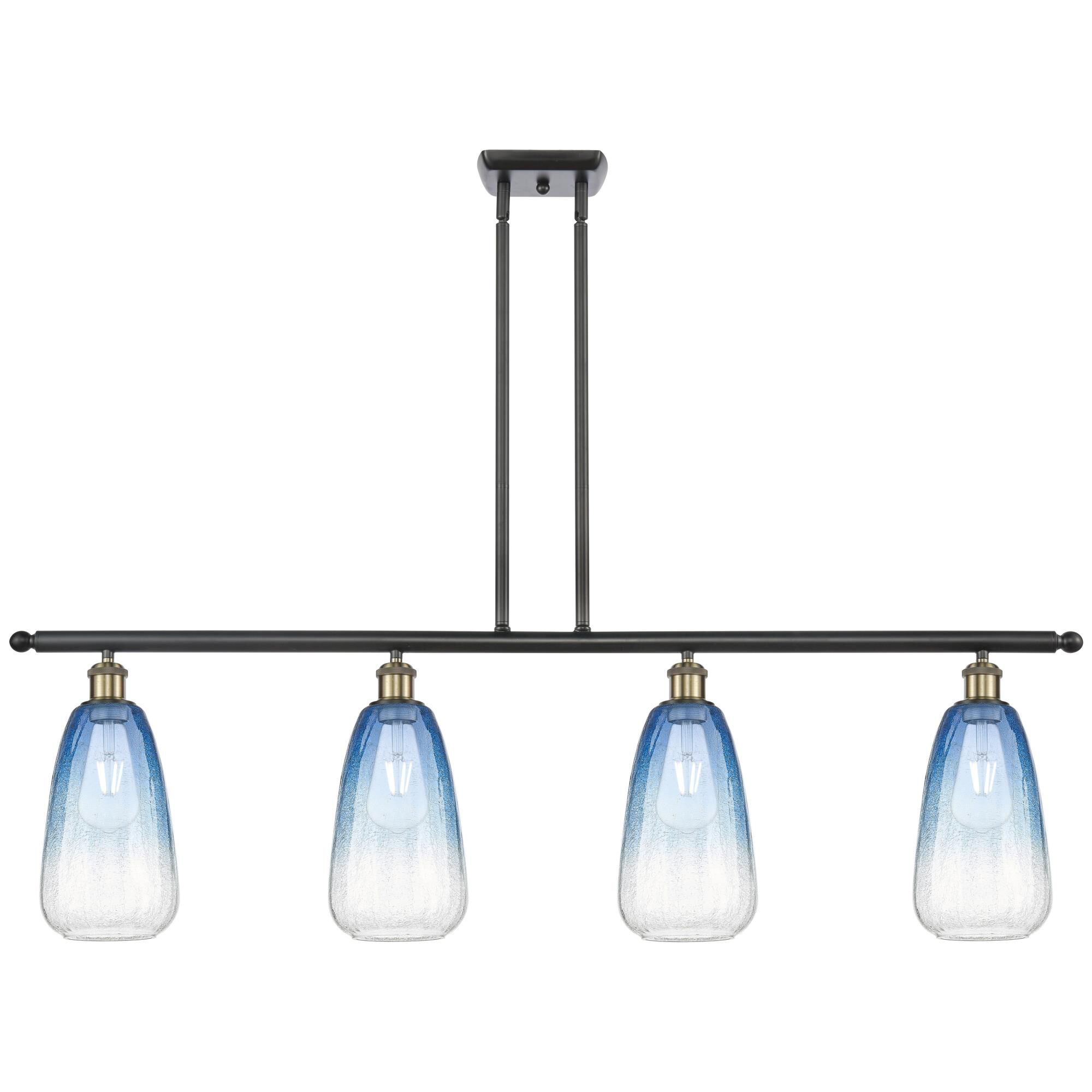 Bruno Marashlian Brookhaven Almond Linear Suspension Light by Innovations Lighting
