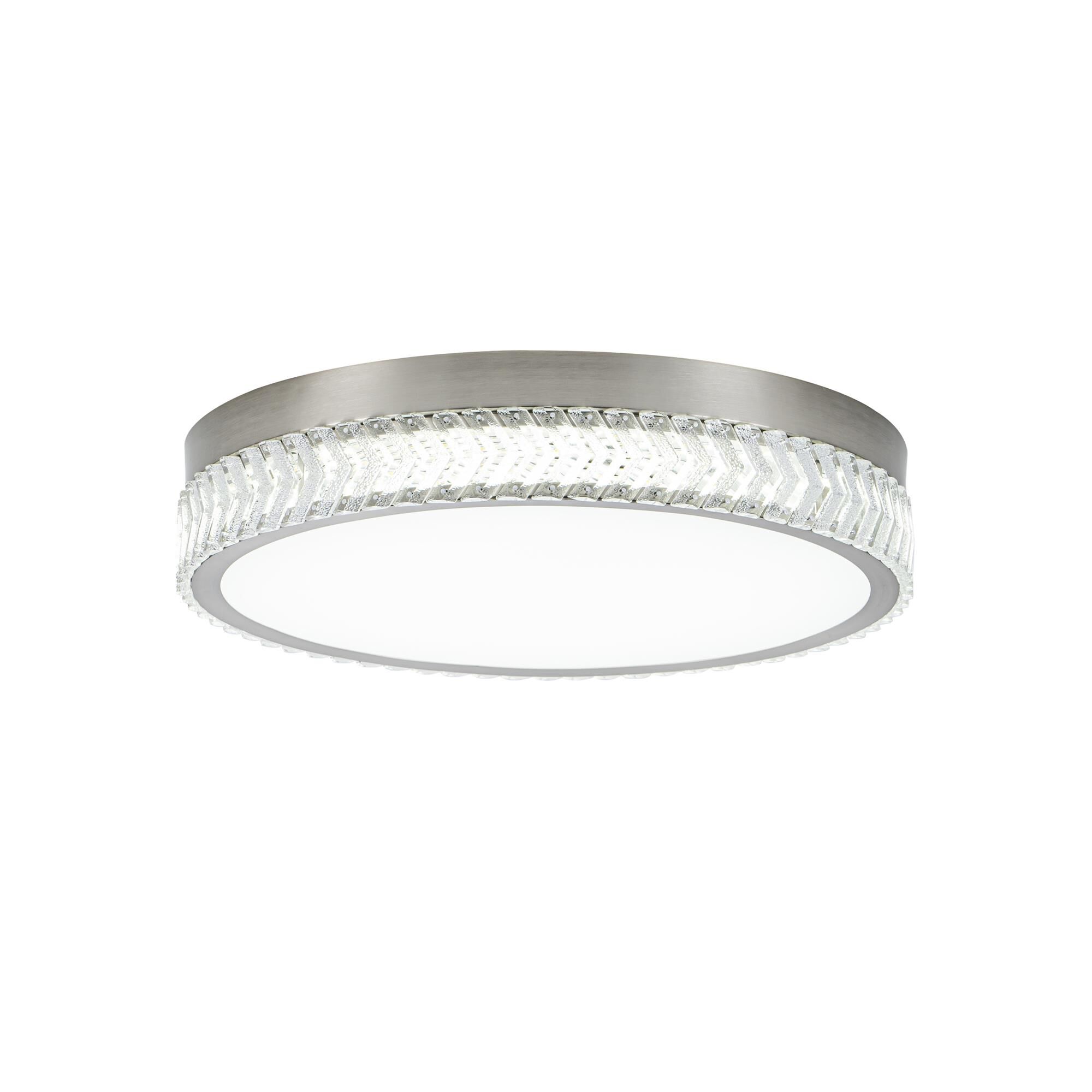 Shown in Brushed Nickel finish