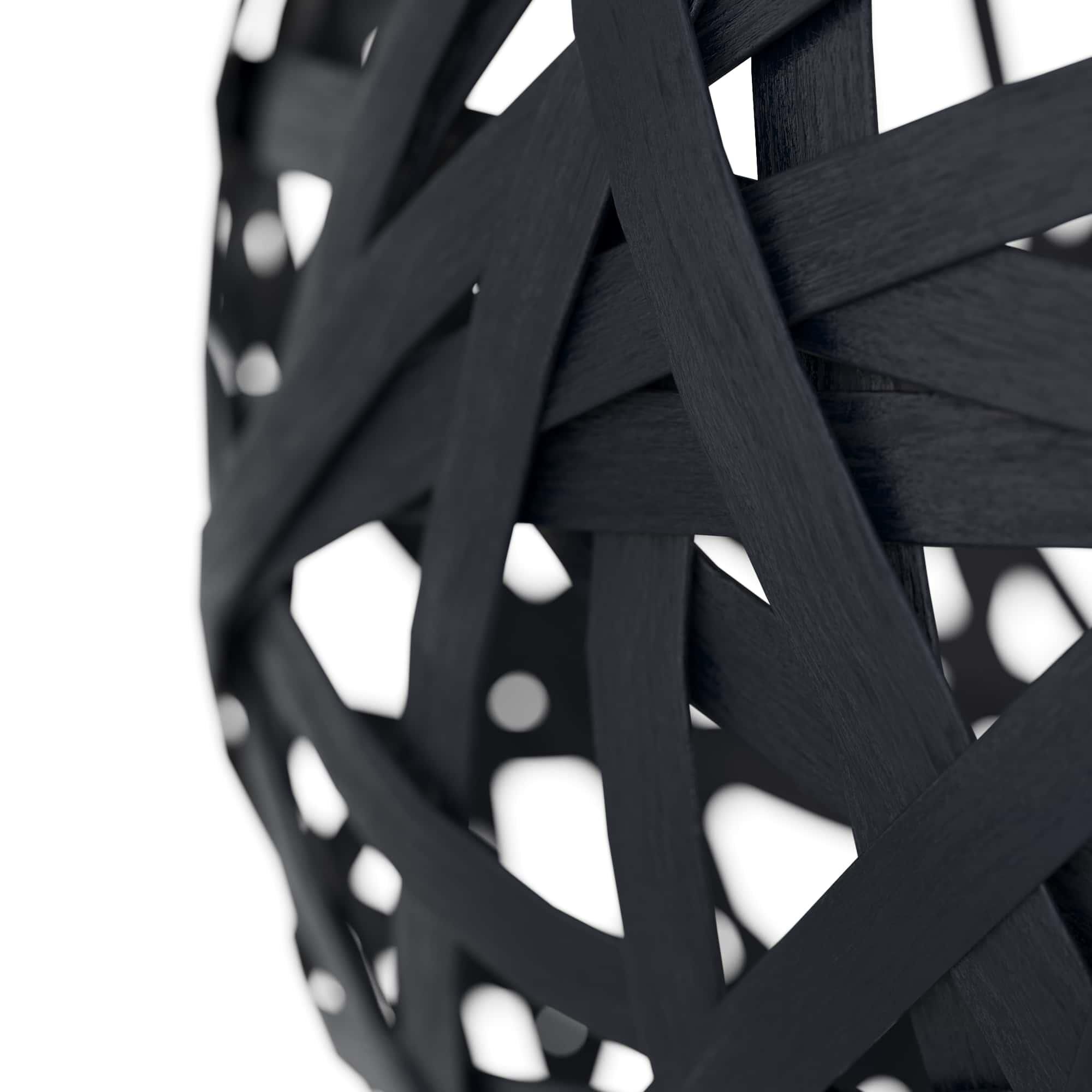 Shown in Black finish