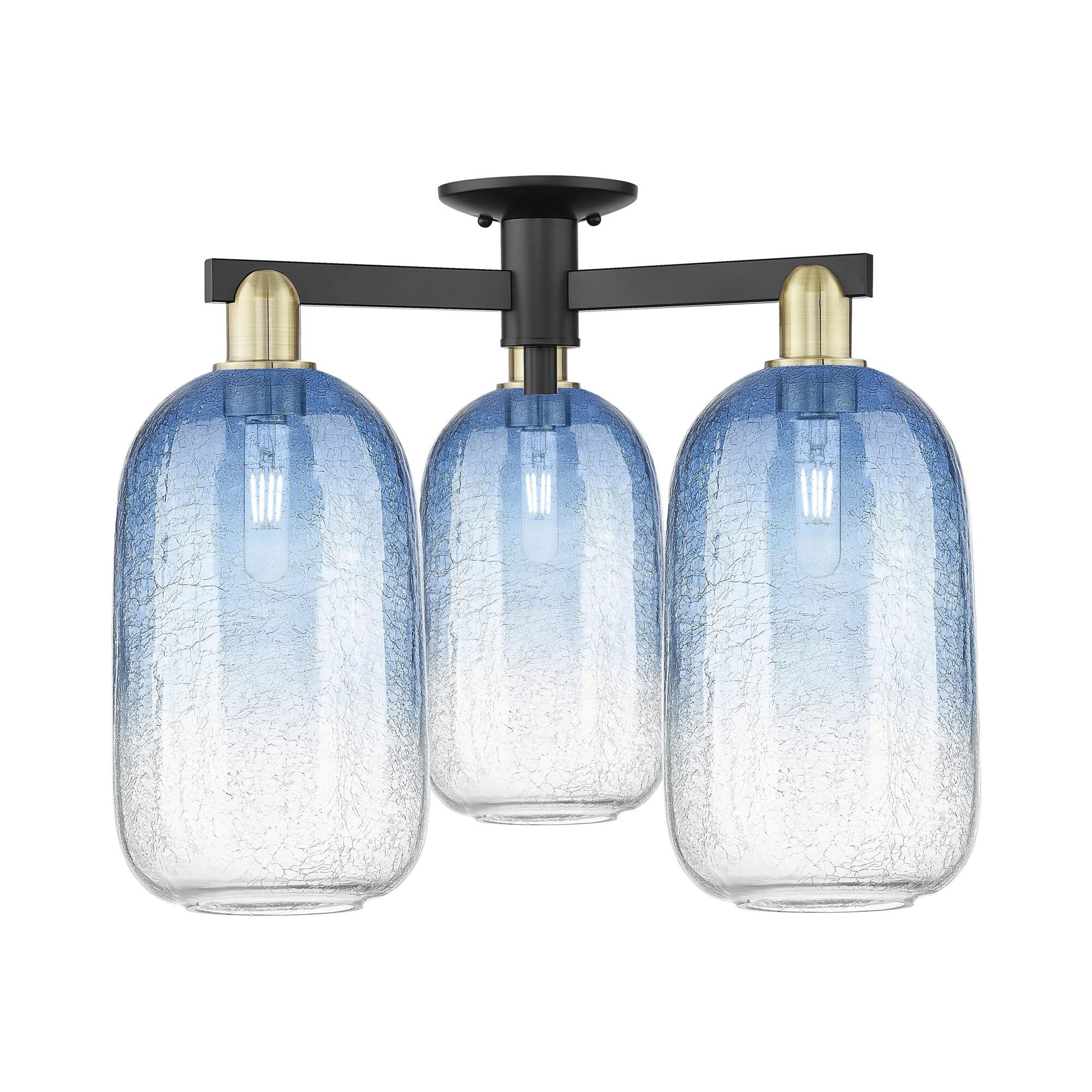 Bruno Marashlian Brookhaven Cloche 25 Inch Semi Flush Mount by Innovations Lighting