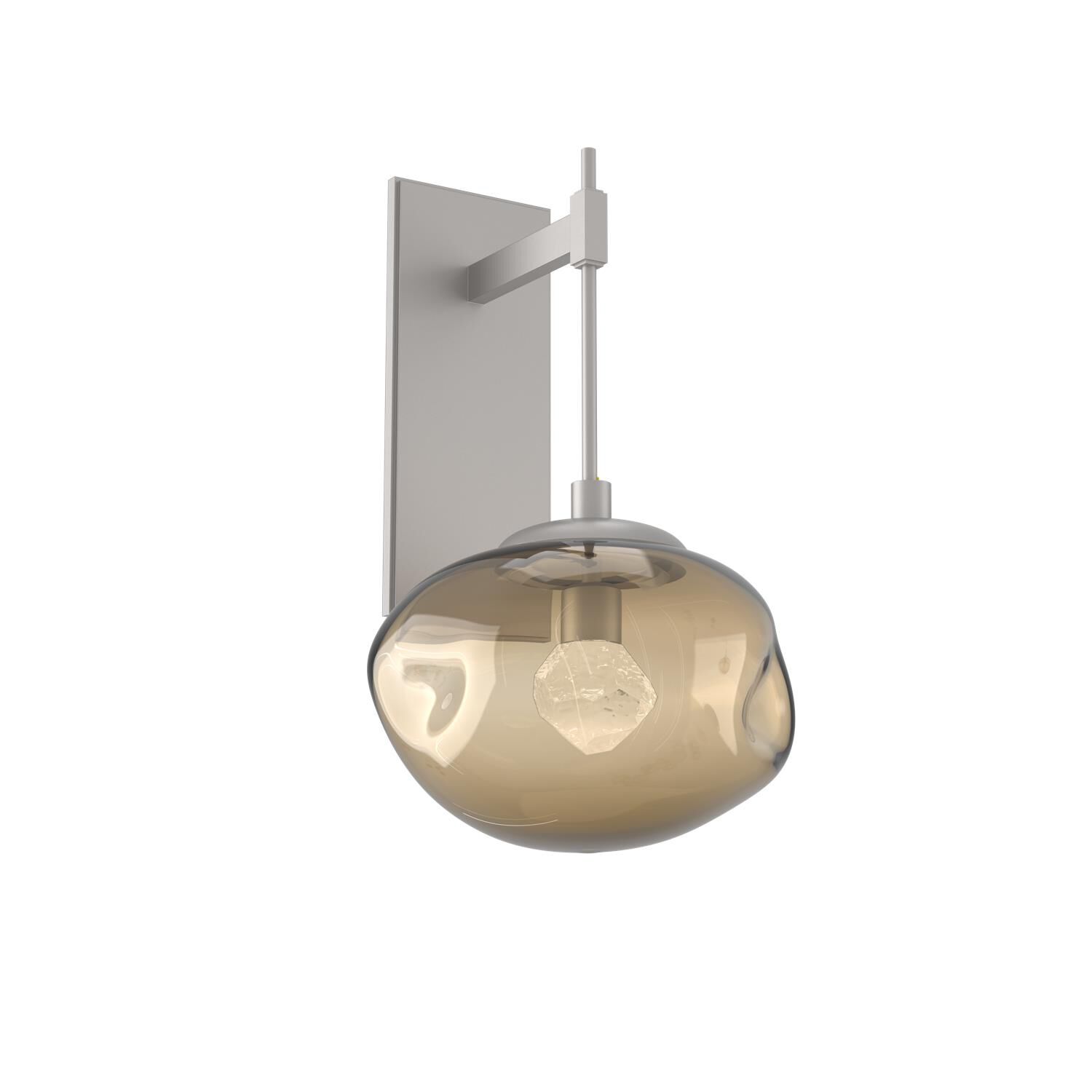 Shown in Metallic Beige Silver finish and Bronze Zircon glass