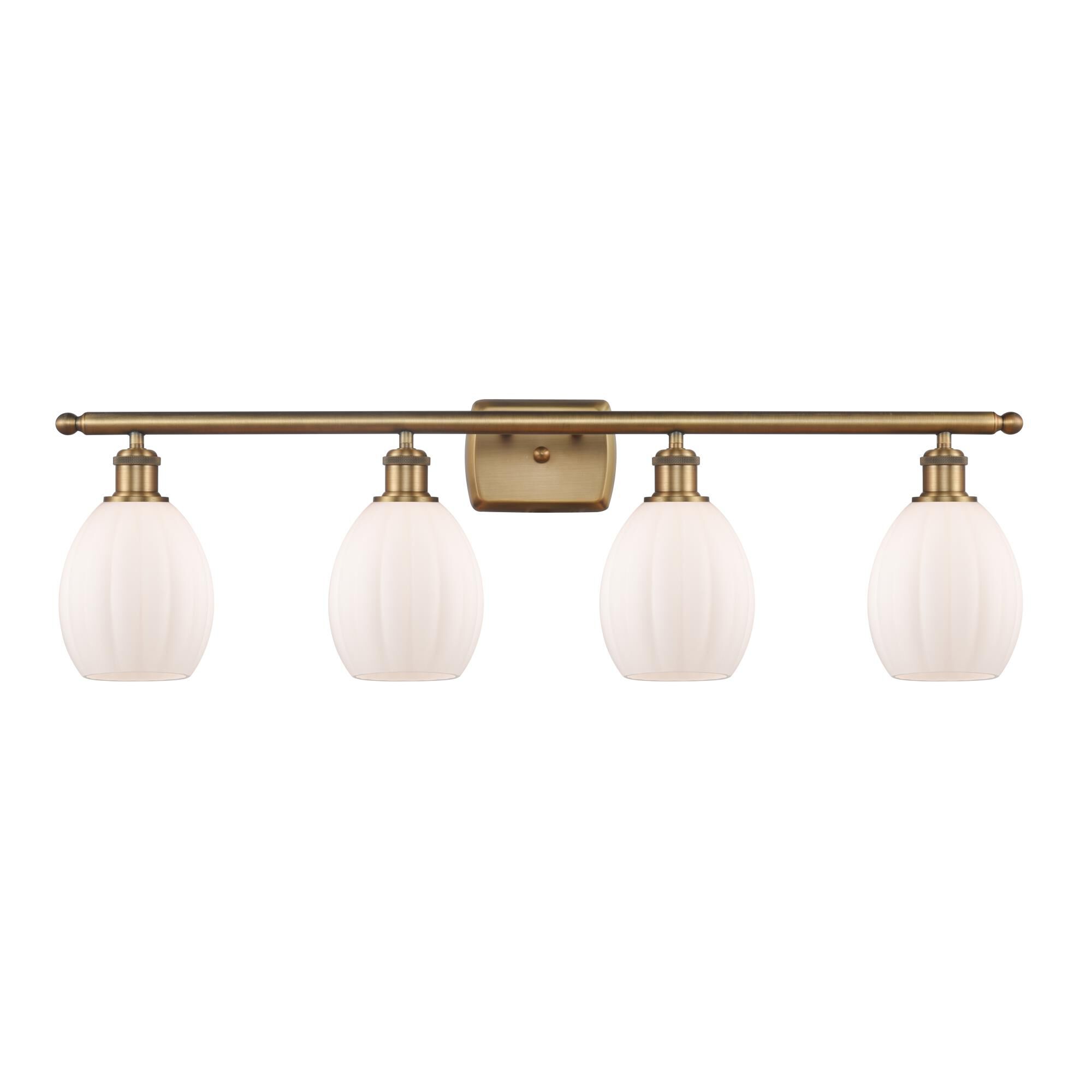 Shown in Brushed Brass finish and Sphere glass and Glass shade