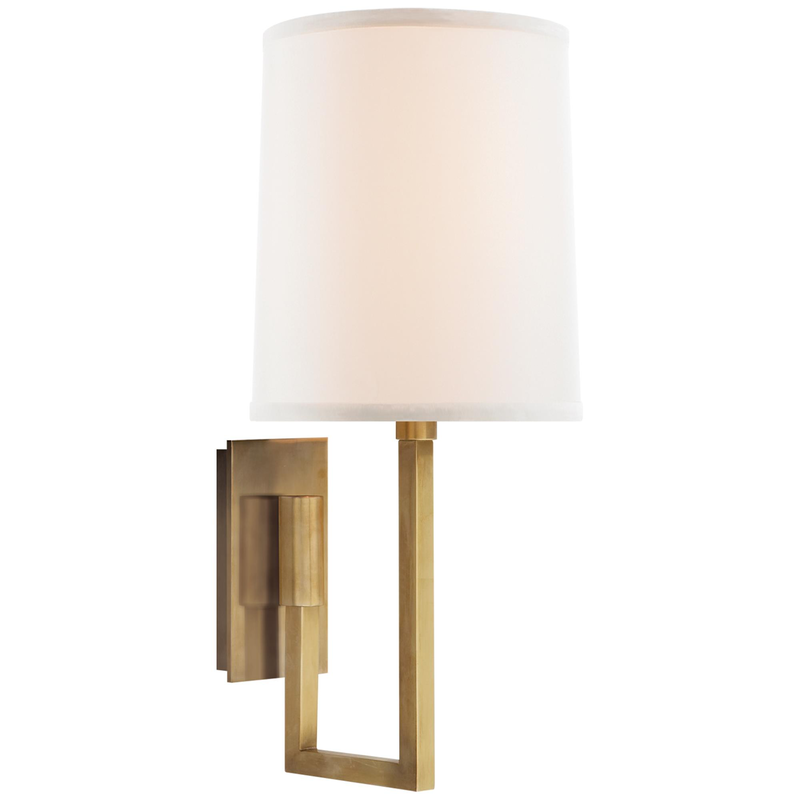Barbara Barry Aspect Wall Swing Lamp by Visual Comfort Signature Collection
