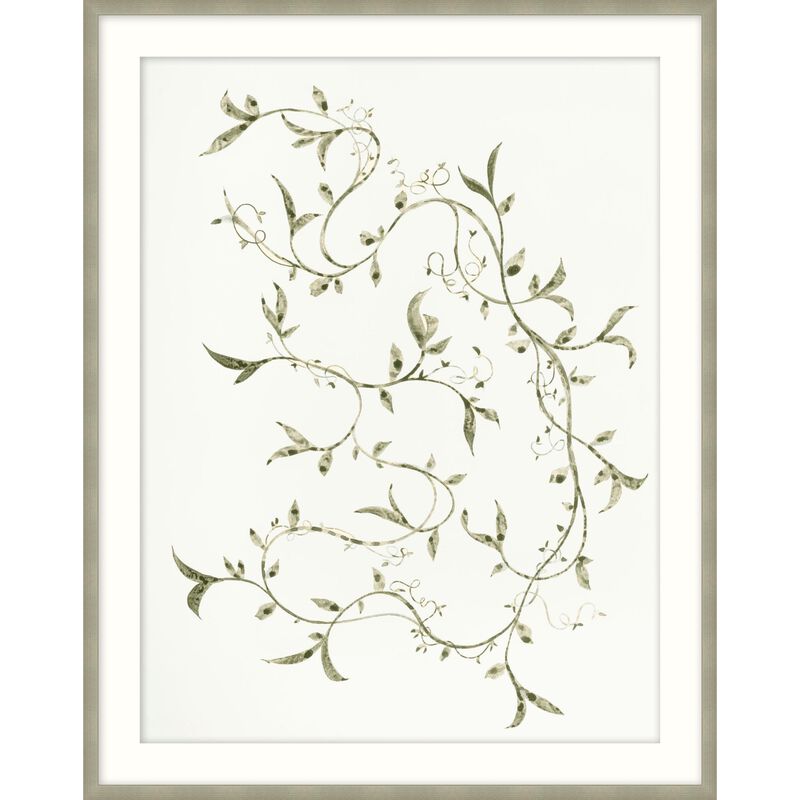 Leafy Vines Print by Level57