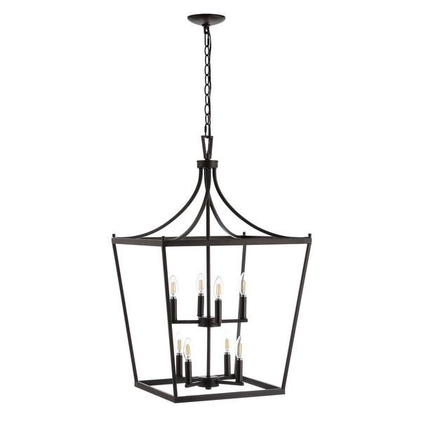 Vallor 20 Inch LED Cage Pendant by Safavieh