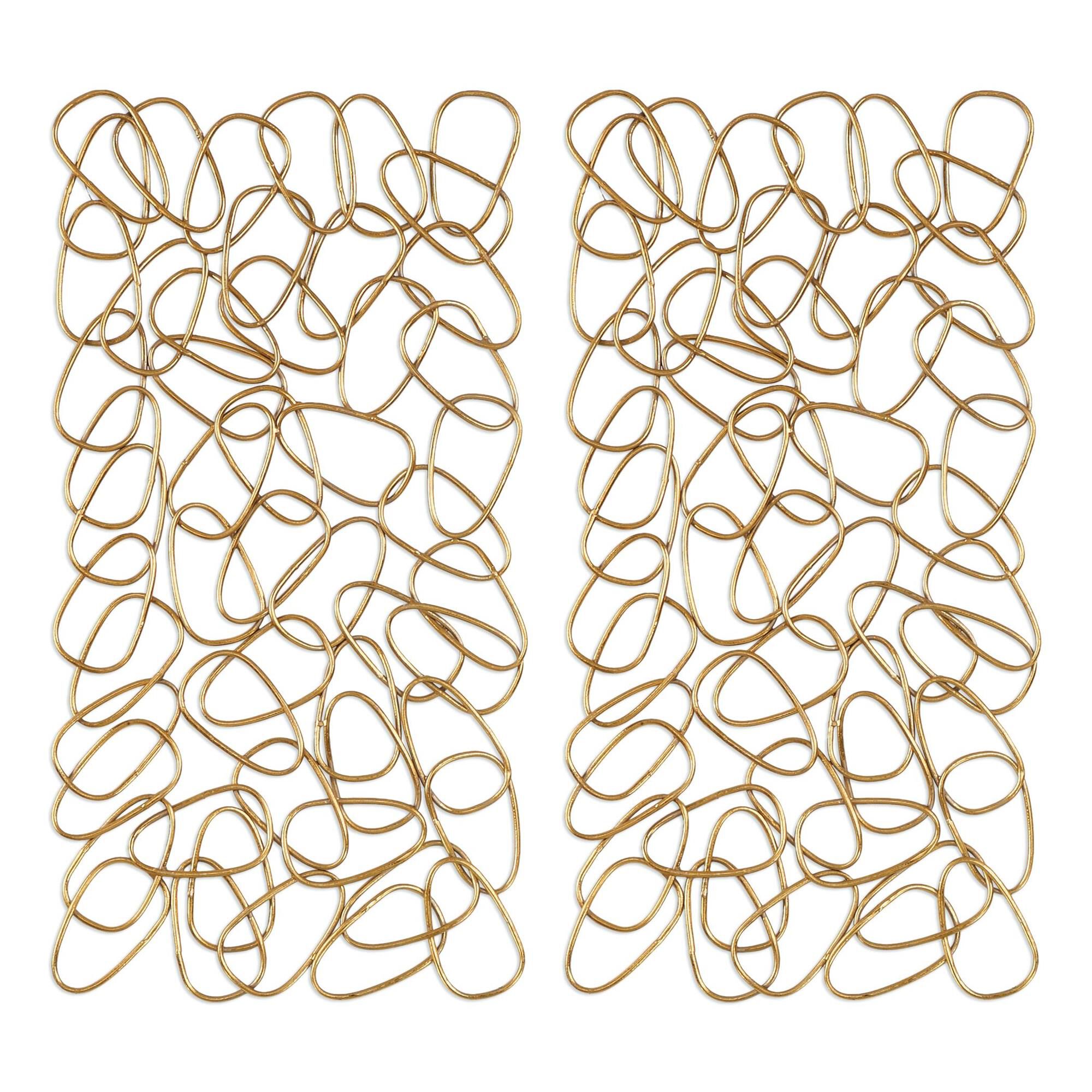 Shown in Gold Silver Leaf finish