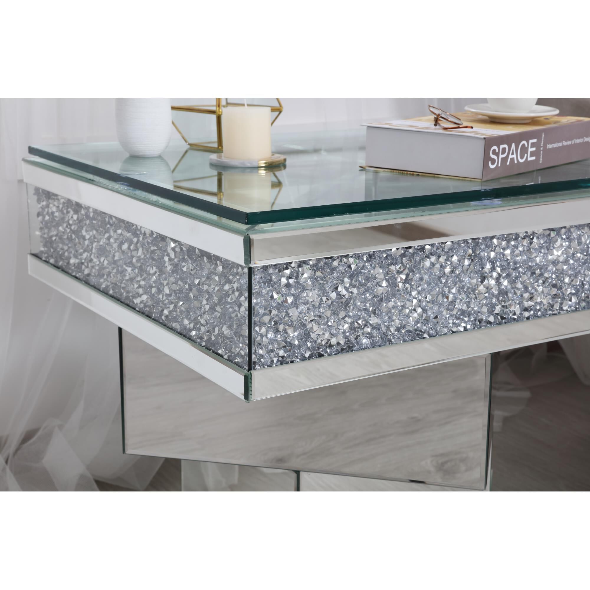 Shown in Clear finish