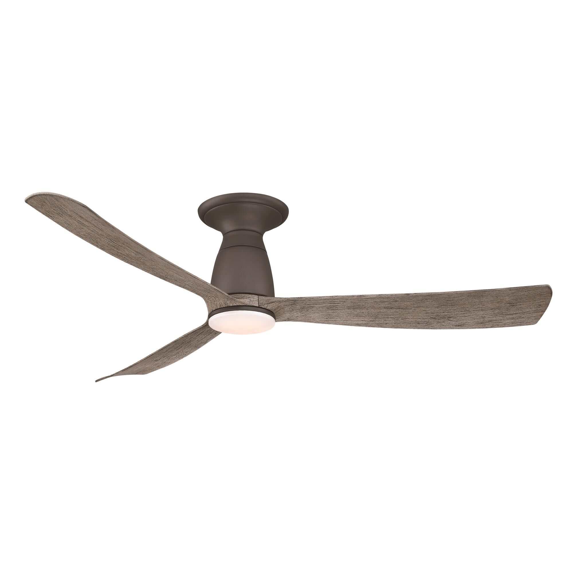 Kute 52 Inch Flush Mount Fan with Light Kit by Fanimation