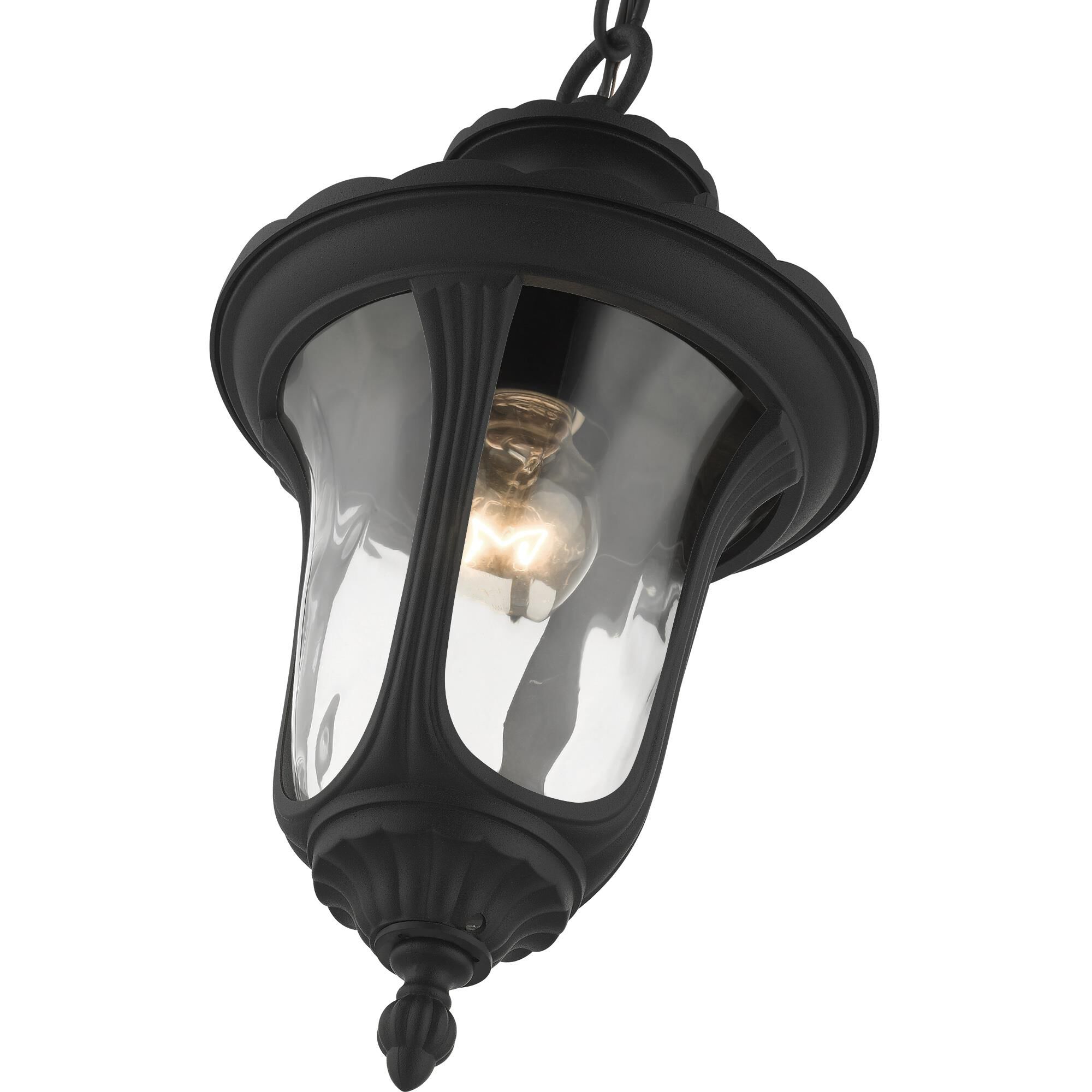 Livex Lighting Oxford 14 Inch Tall Outdoor Hanging Lantern