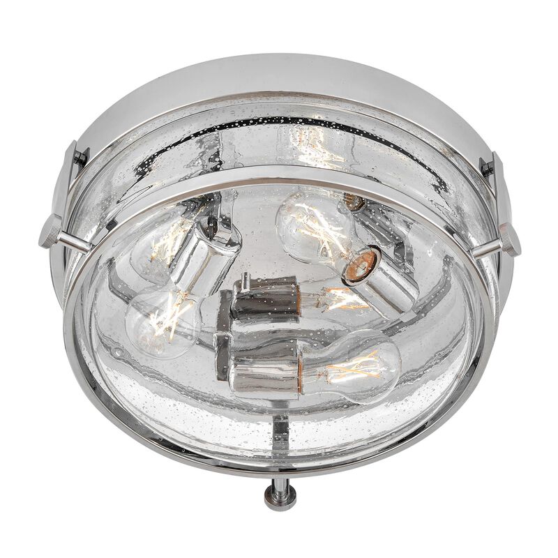 Harper 16 Inch 3 Light Flush Mount by Hinkley