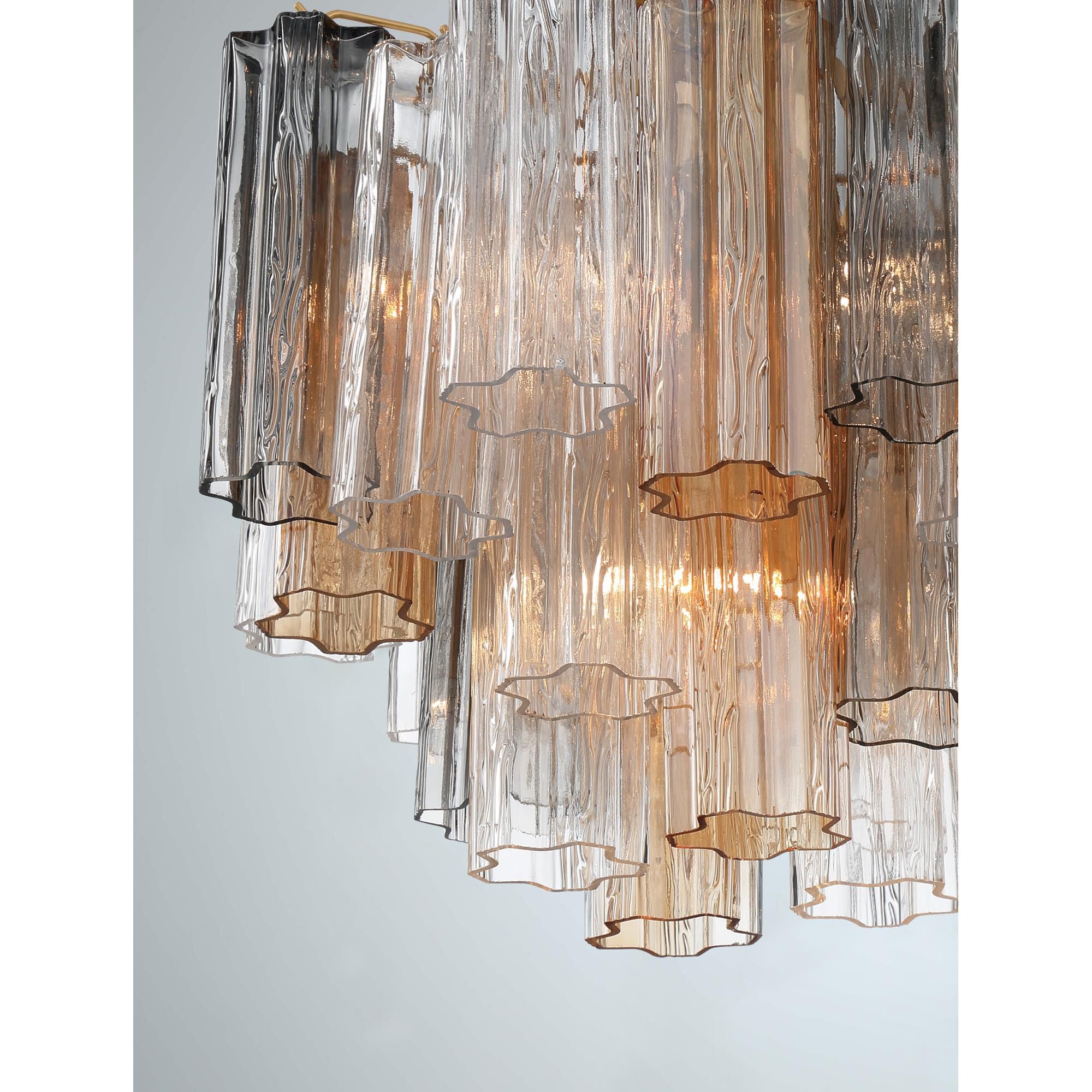 Addis 18 Inch Semi Flush Mount by Crystorama