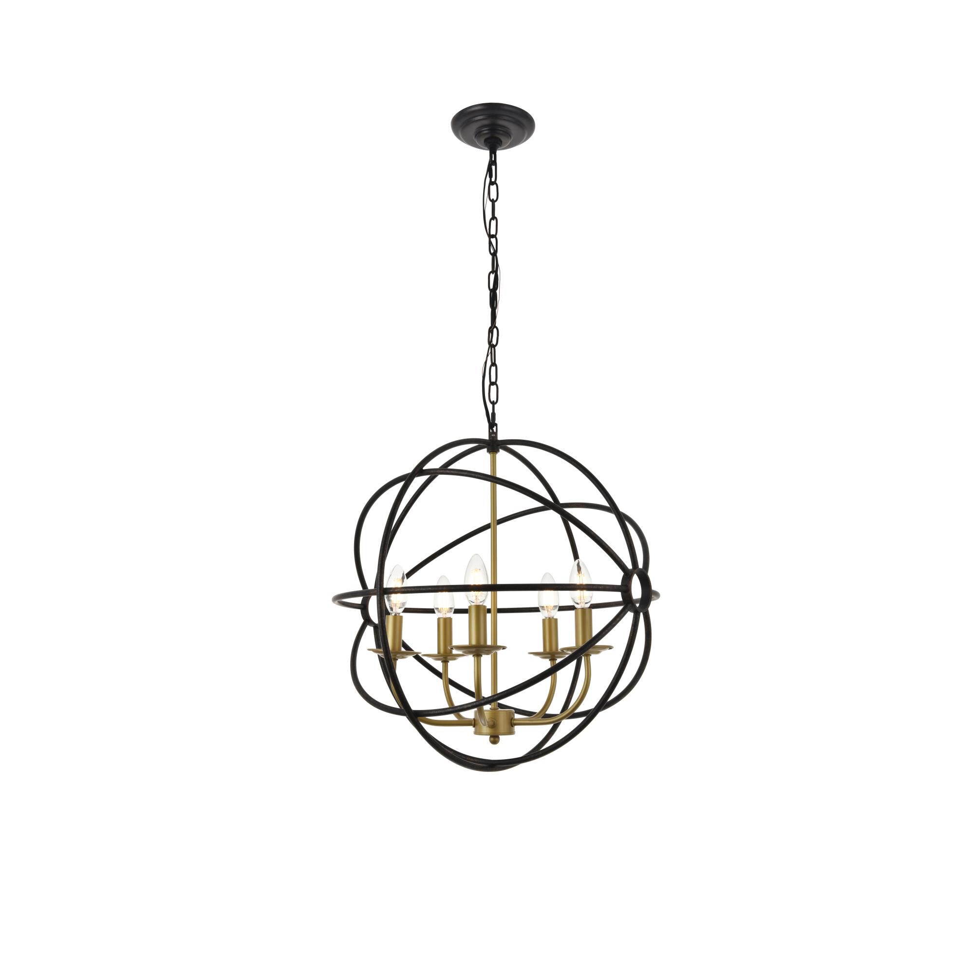Octavia 19 Inch Large Pendant by Elegant Lighting