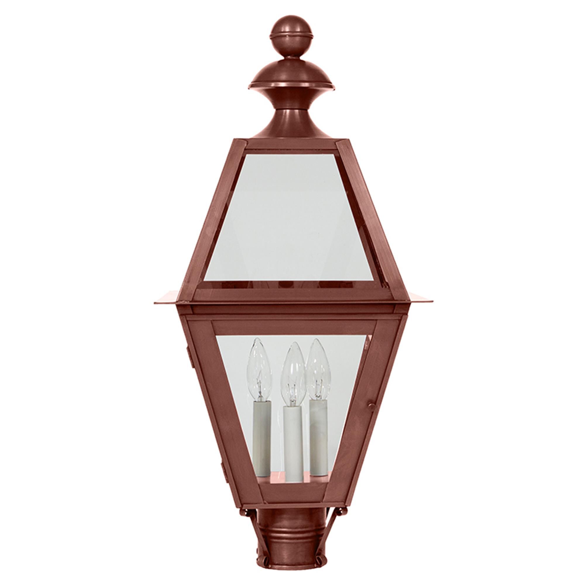 Boston 26 Inch 3 Light Outdoor Post Lamp,