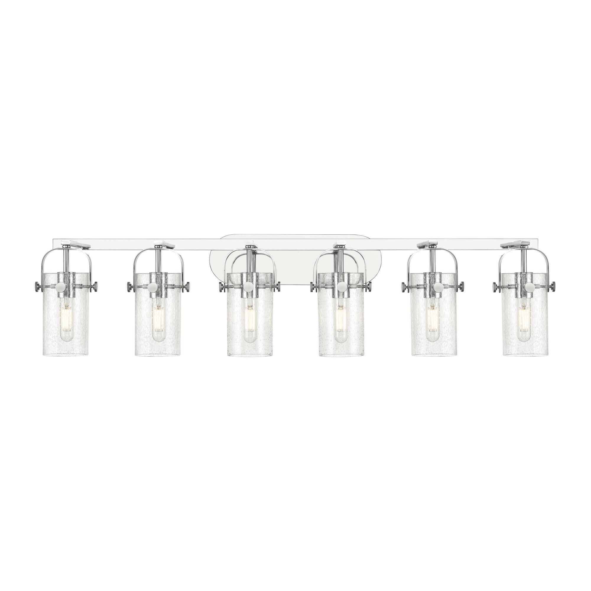 Bruno Marashlian Pilaster Ii Cylinder 43 Inch 6 Light Bath Vanity Light by Innovations Lighting