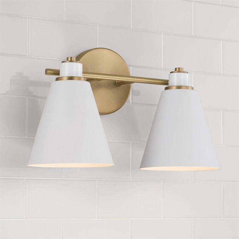 Bradley 15 Inch 2 Light Bath Vanity Light by Capital Lighting Fixture Company