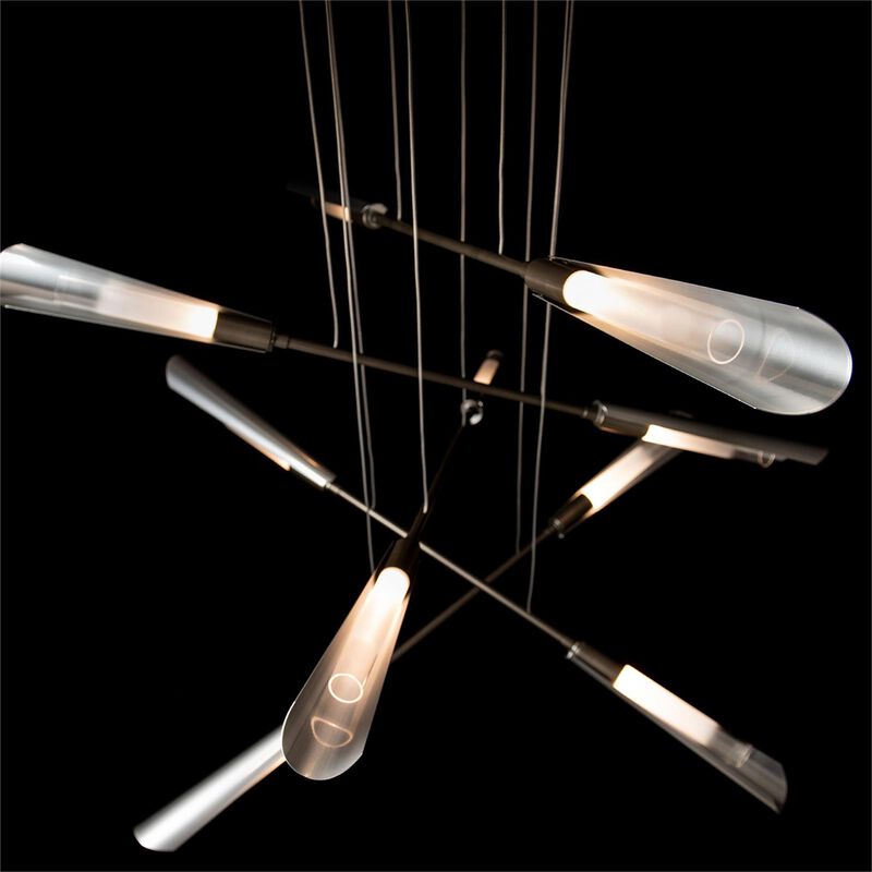 Flight 40 Inch Multi Light Pendant by Hubbardton Forge