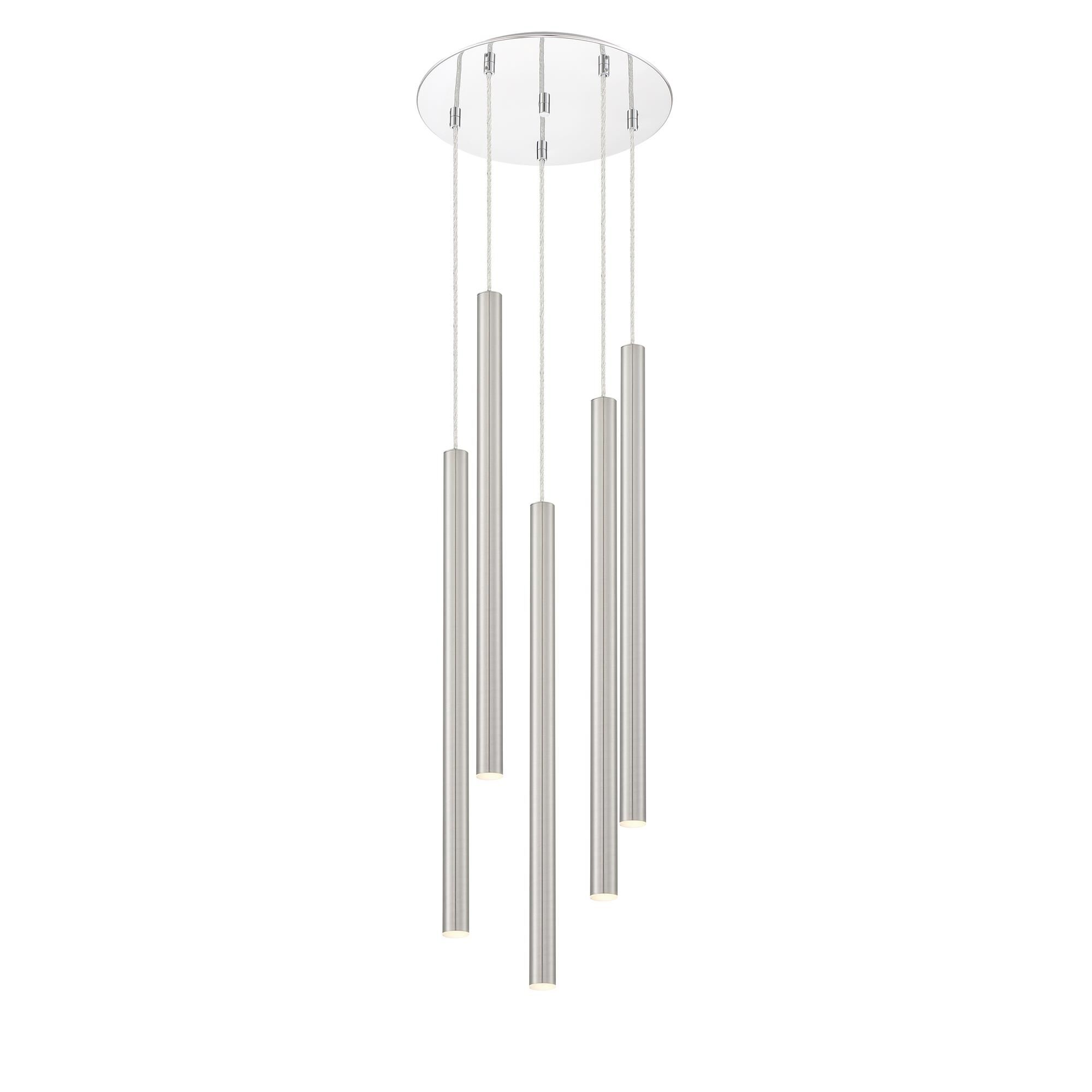 Forest 13 Inch 5 Light LED Multi Light Pendant by Z-Lite
