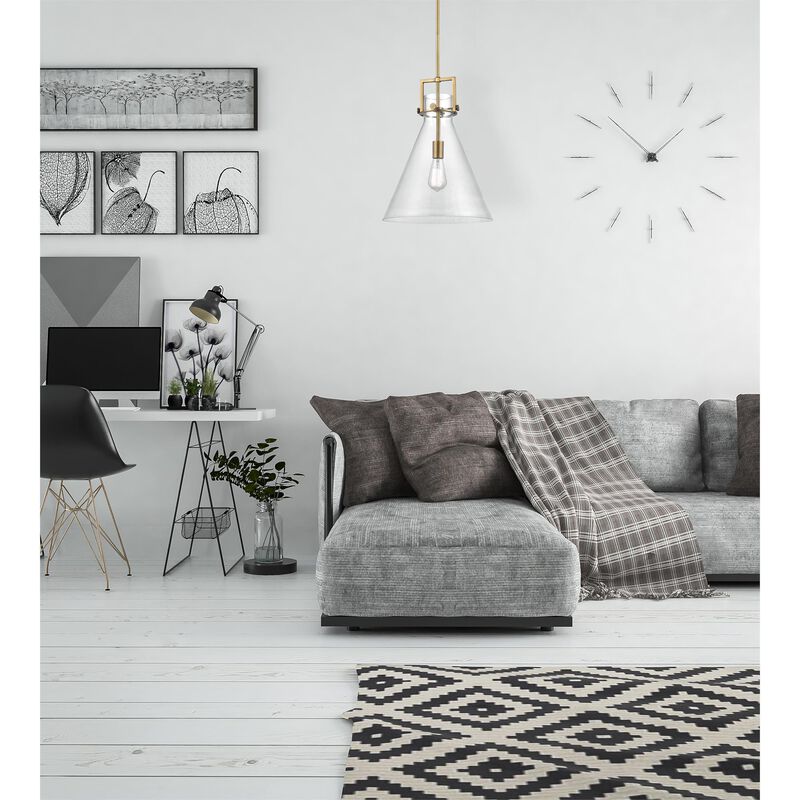 Bruno Marashlian Newton Cone 14 Inch Large Pendant by Innovations Lighting