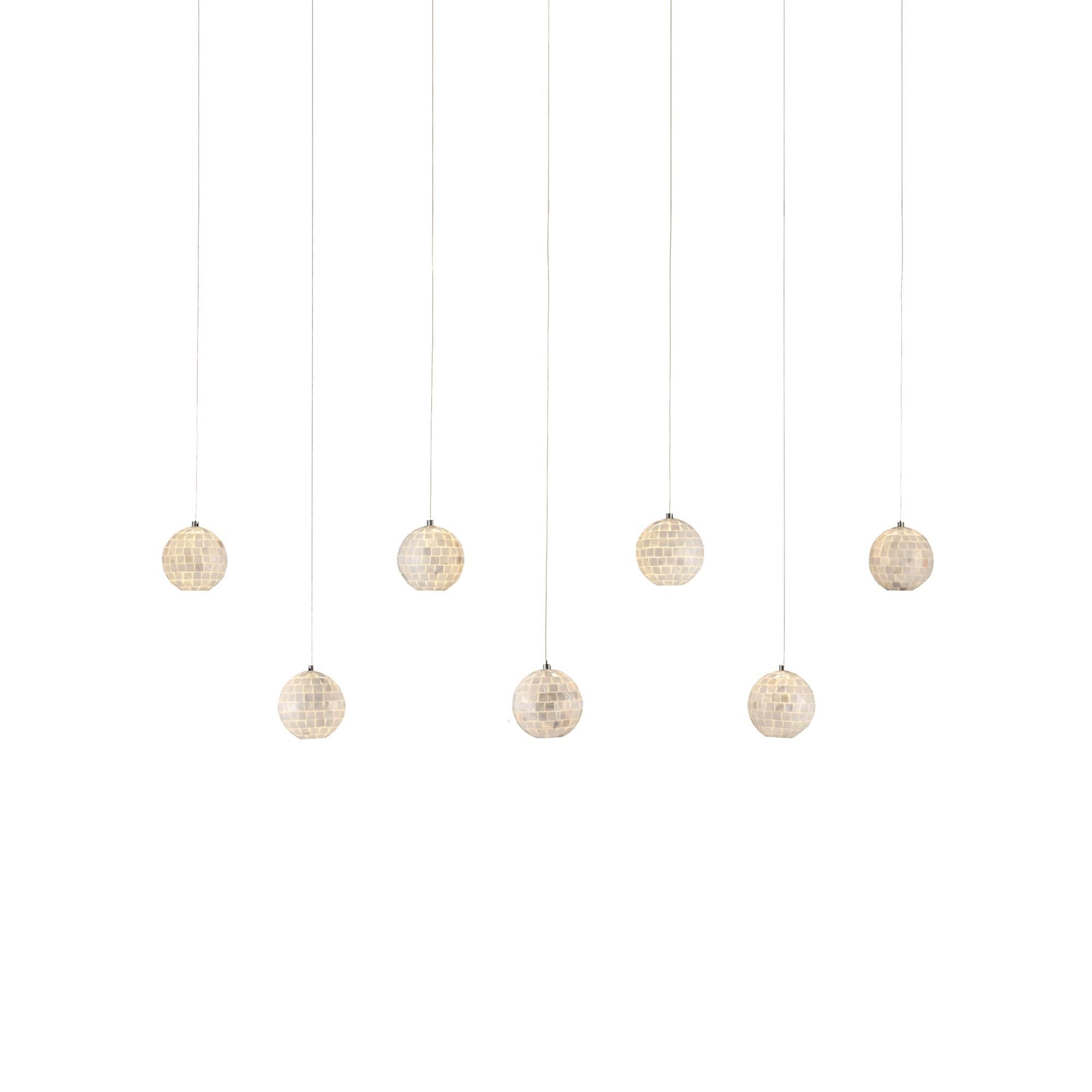 Shown in Pearl/Silver finish and Pearl/Mother Of Pearl shade