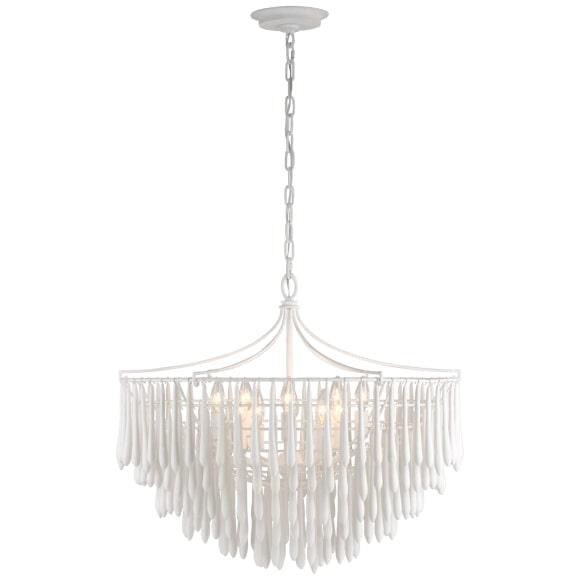 Julie Neill Vacarro 30 Inch 10 Light LED Chandelier by Visual Comfort Signature Collection