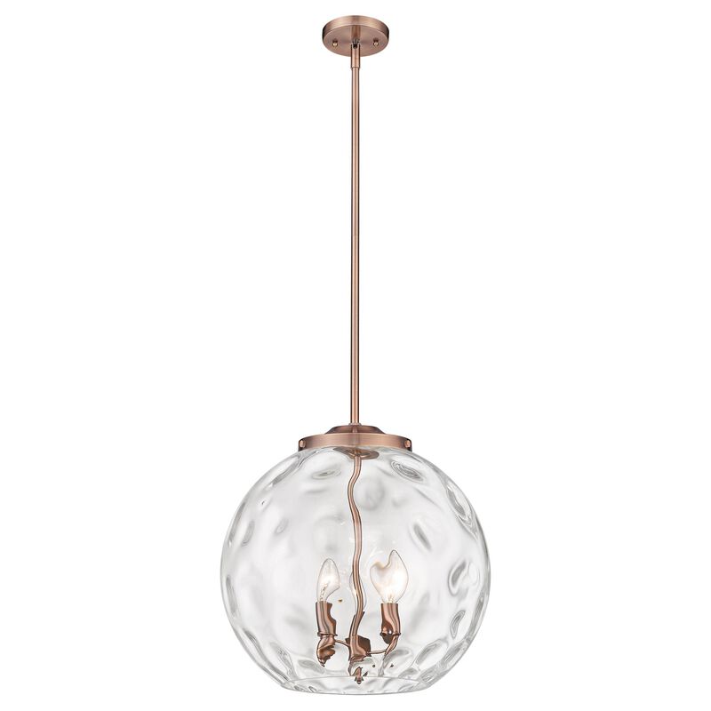 Bruno Marashlian Athens Water Glass 16 Inch Large Pendant by Innovations Lighting