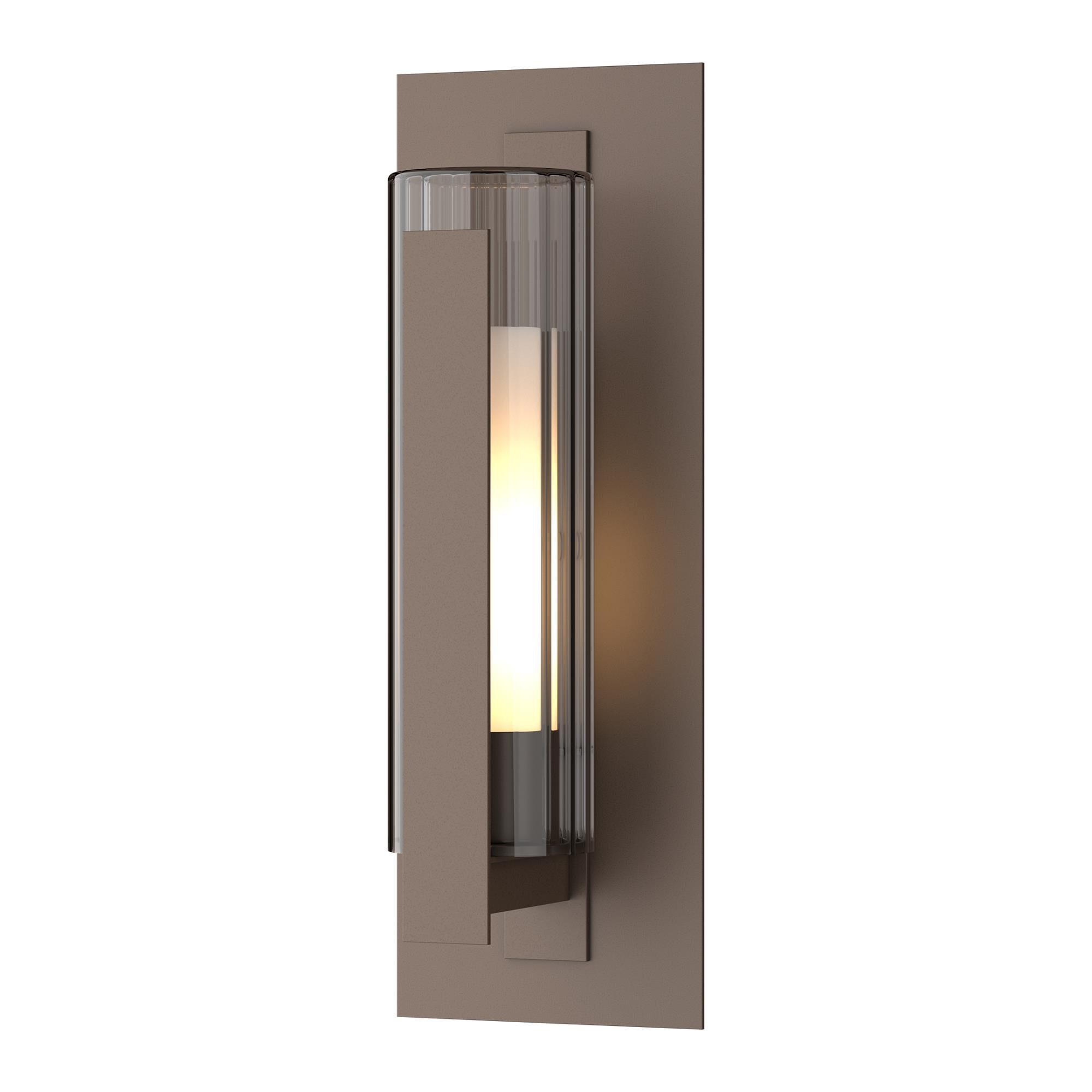Shown in Coastal Bronze finish and Opal And Clear glass