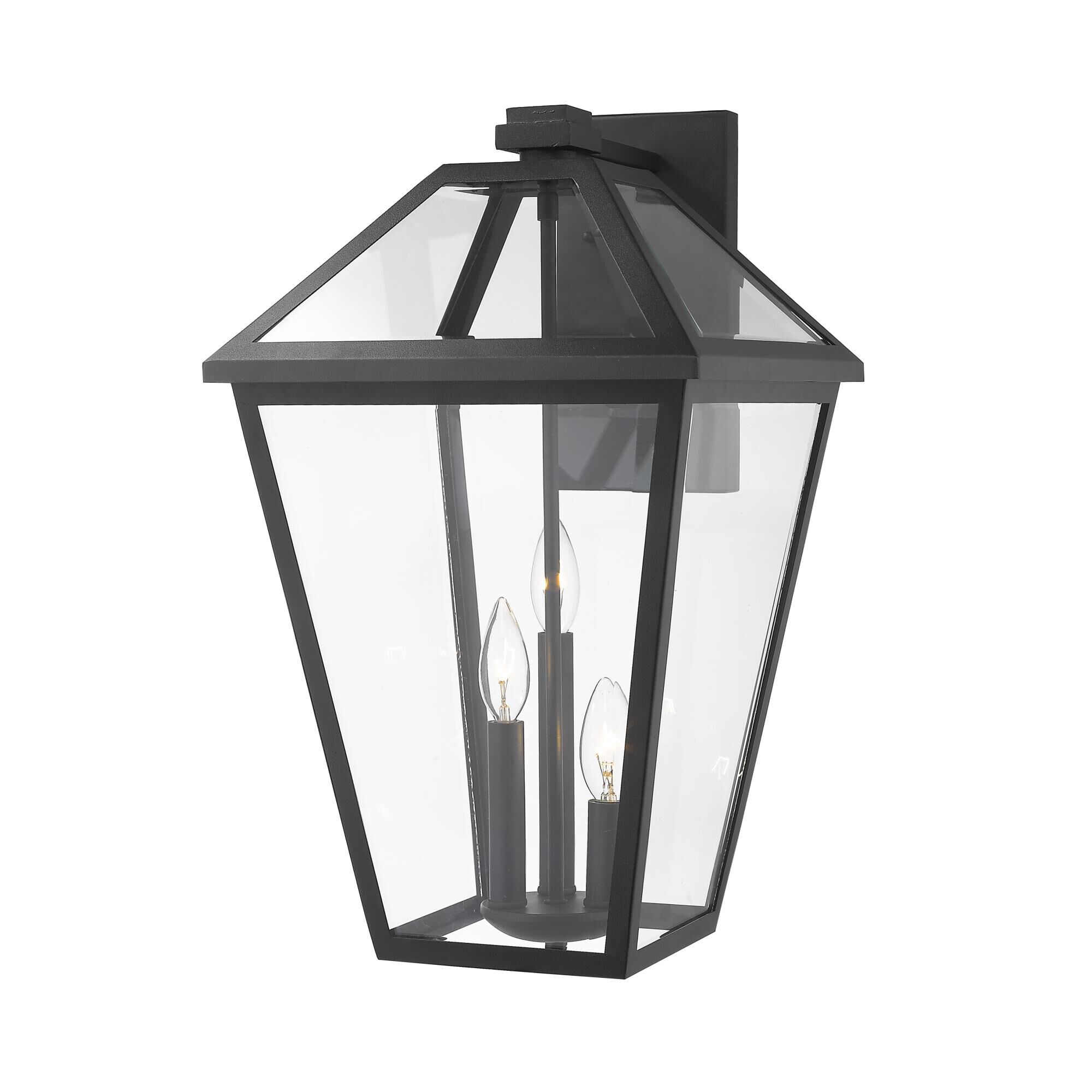 Talbot 17 Inch Tall 3 Light Outdoor Wall Light by Z-Lite