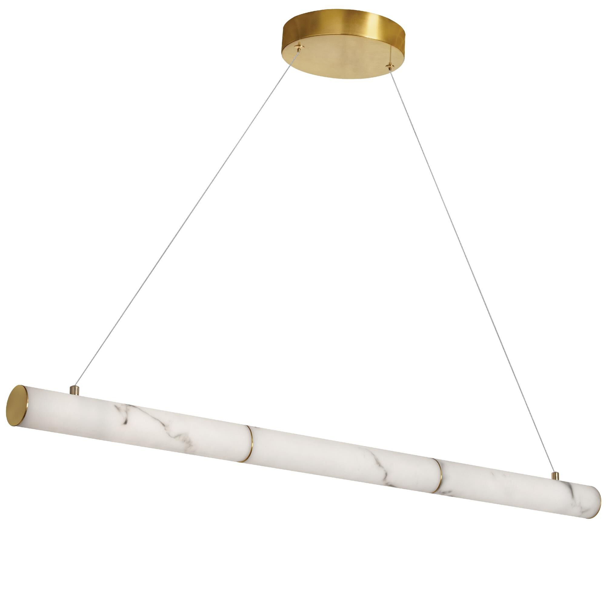 Shown in Aged Brass finish and White shade