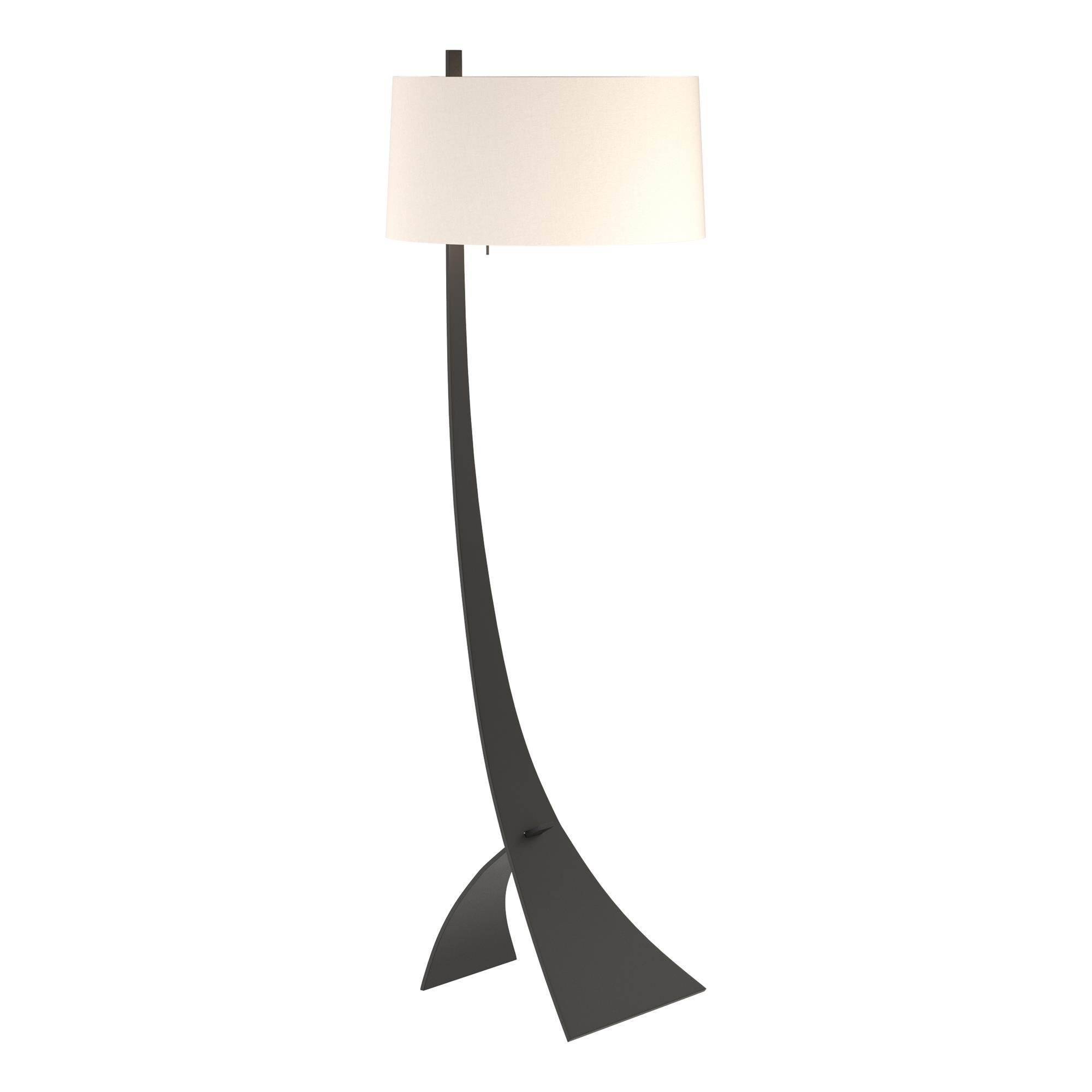 Shown in Black finish and Flax shade