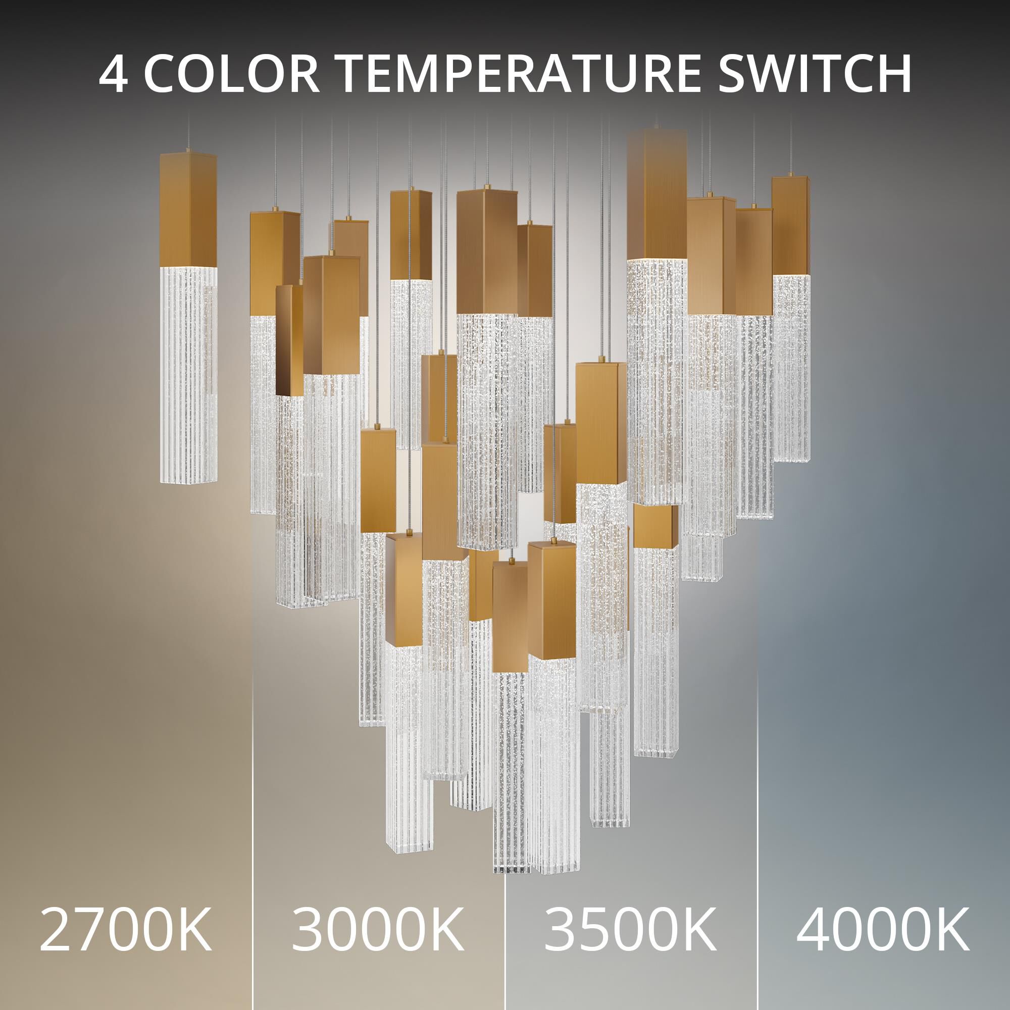 Cinema 28 Inch Multi Light Pendant by Modern Forms