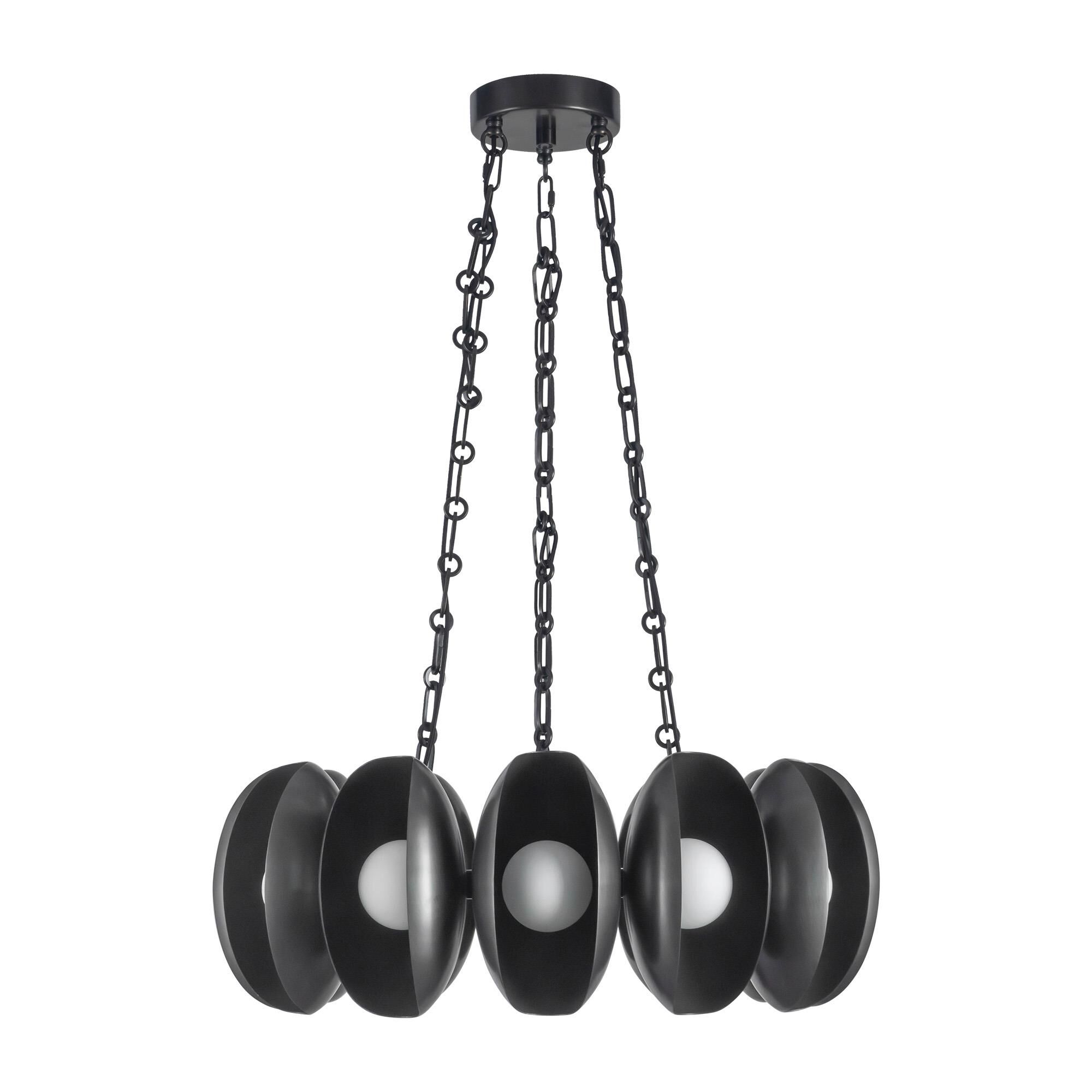 Shown in Urban Bronze finish and Matte Opal glass