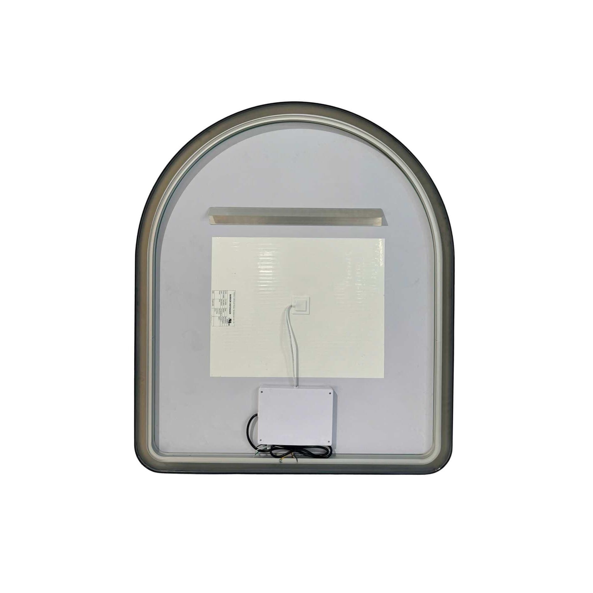 Harmoni 42 Inch Arched LED Lighted Mirror by Elegant Decor