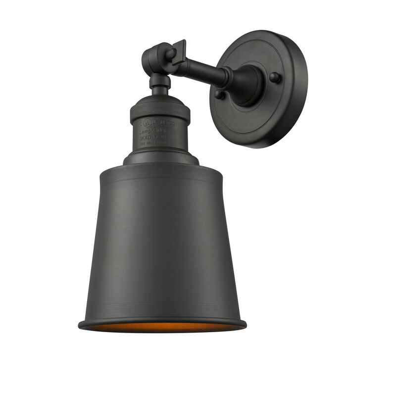 Bruno Marashlian Addison 5 Inch 1 Light Semi Flush Mount by Innovations Lighting