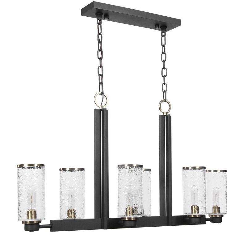 Kalizma Home Jarsdel 44 Inch 6 Light Linear Suspension Light by Uttermost