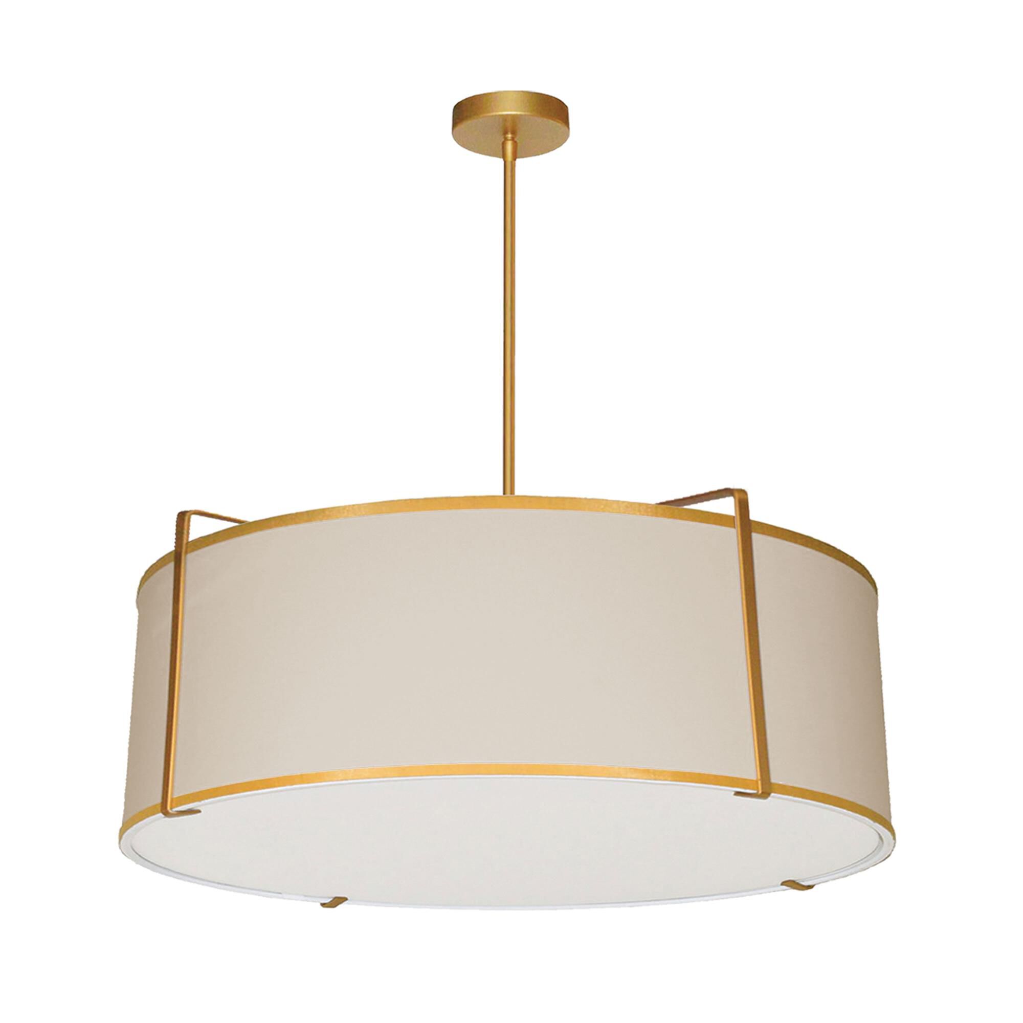 Trapezoid 24 Inch LED Large Pendant by Dainolite