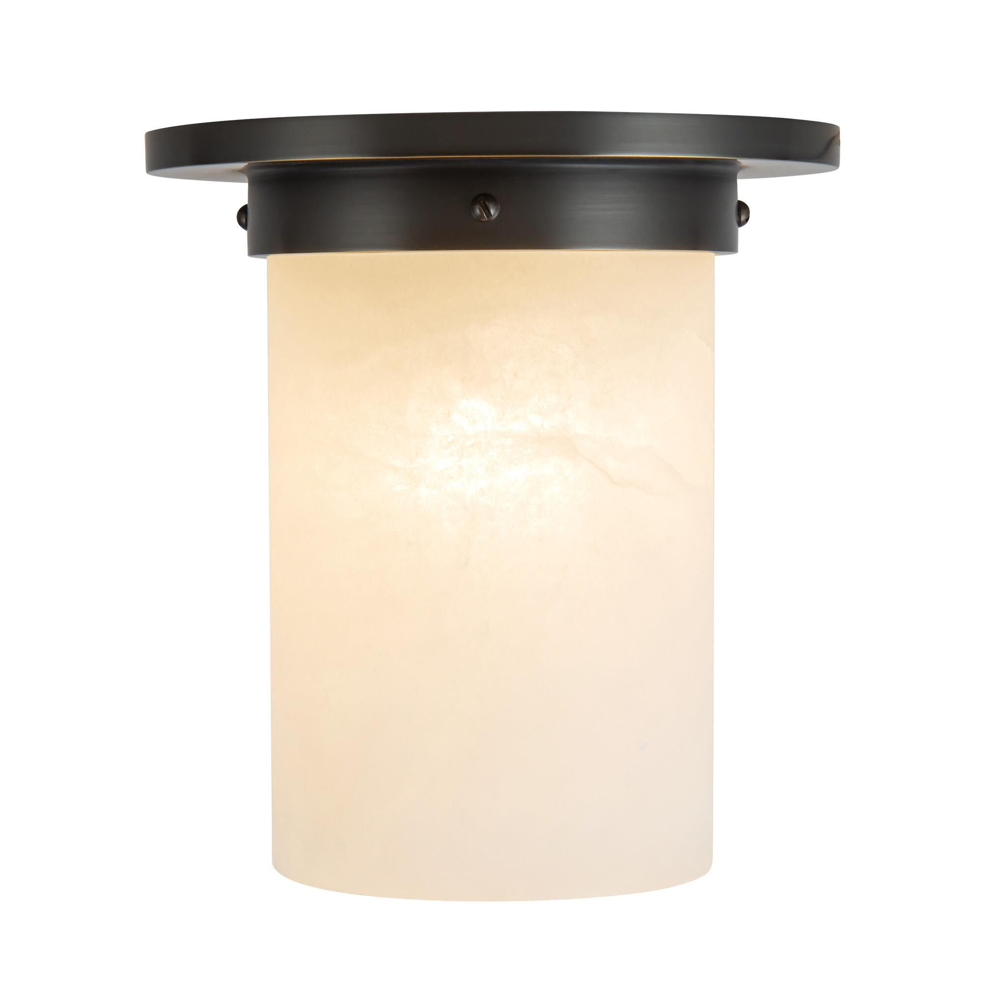 Shown in Urban Bronze finish and Alabaster glass