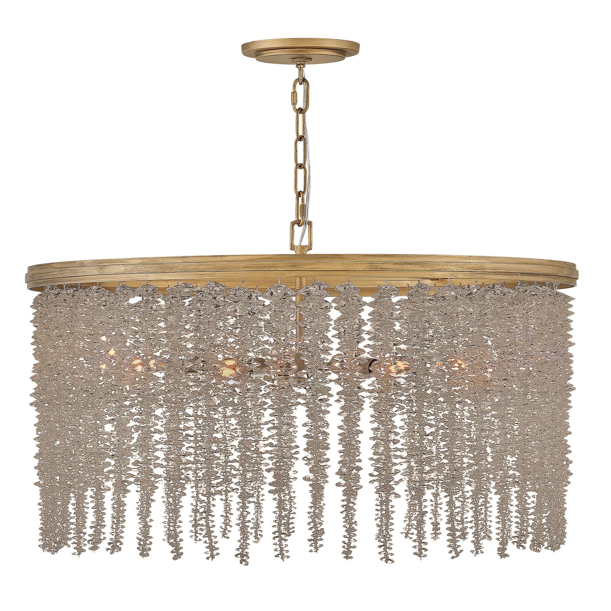 Rubina 30 Inch Chandelier by Fredrick Ramond