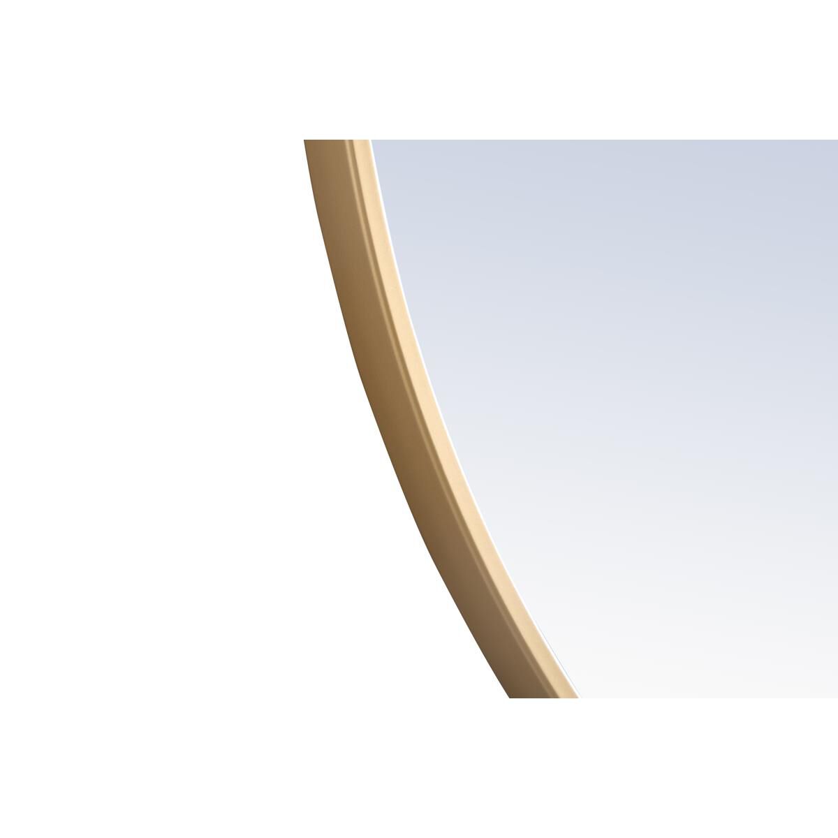 Shown in Brass finish and Clear Mirror Beveled glass